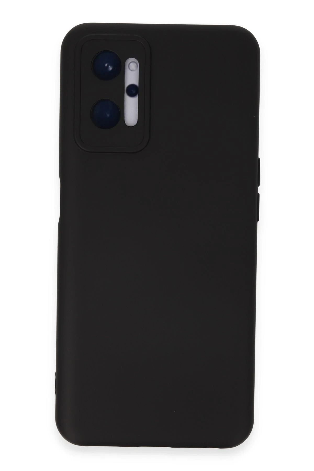 NewFace Realme 9i 4G Kılıf Nano içi Kadife Silikon - Siyah NRMSA