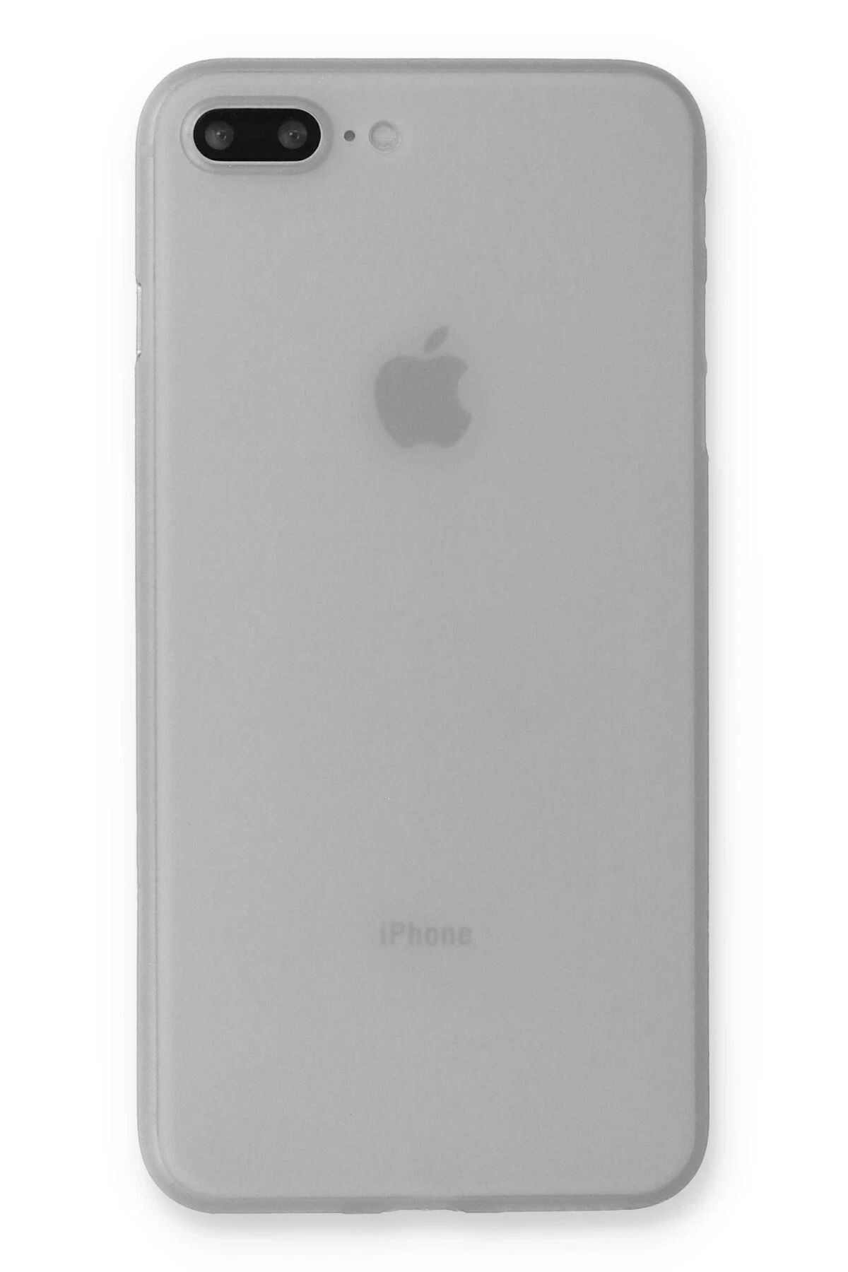 NewFace iPhone 7 Plus Kılıf PP Ultra İnce Kapak - Beyaz NRMSA