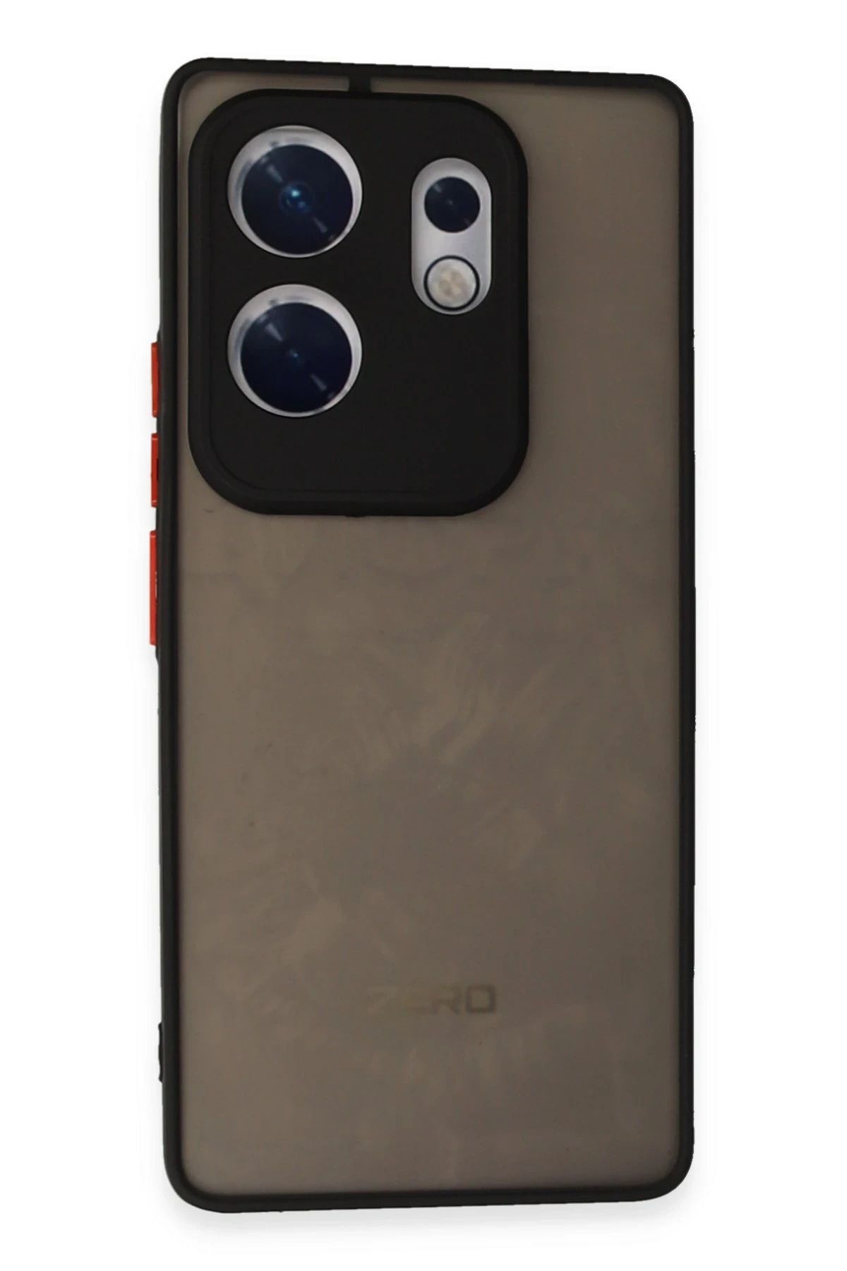 NewFace İnfinix Zero 30 4G Kılıf Montreal Silikon Kapak - Siyah INSLM