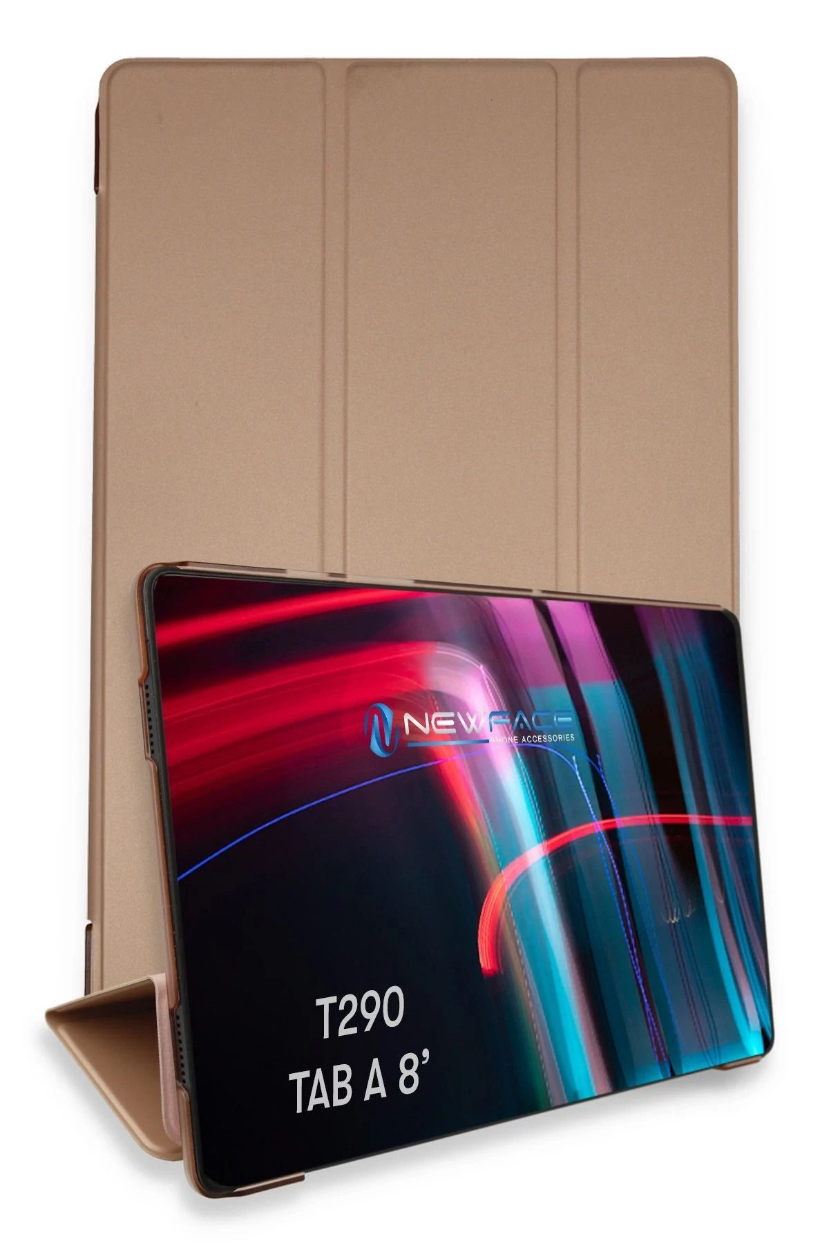 NewFace Samsung Galaxy T290 Tab A 8 Kılıf Tablet Smart Kılıf - Rose Gold BSTMY