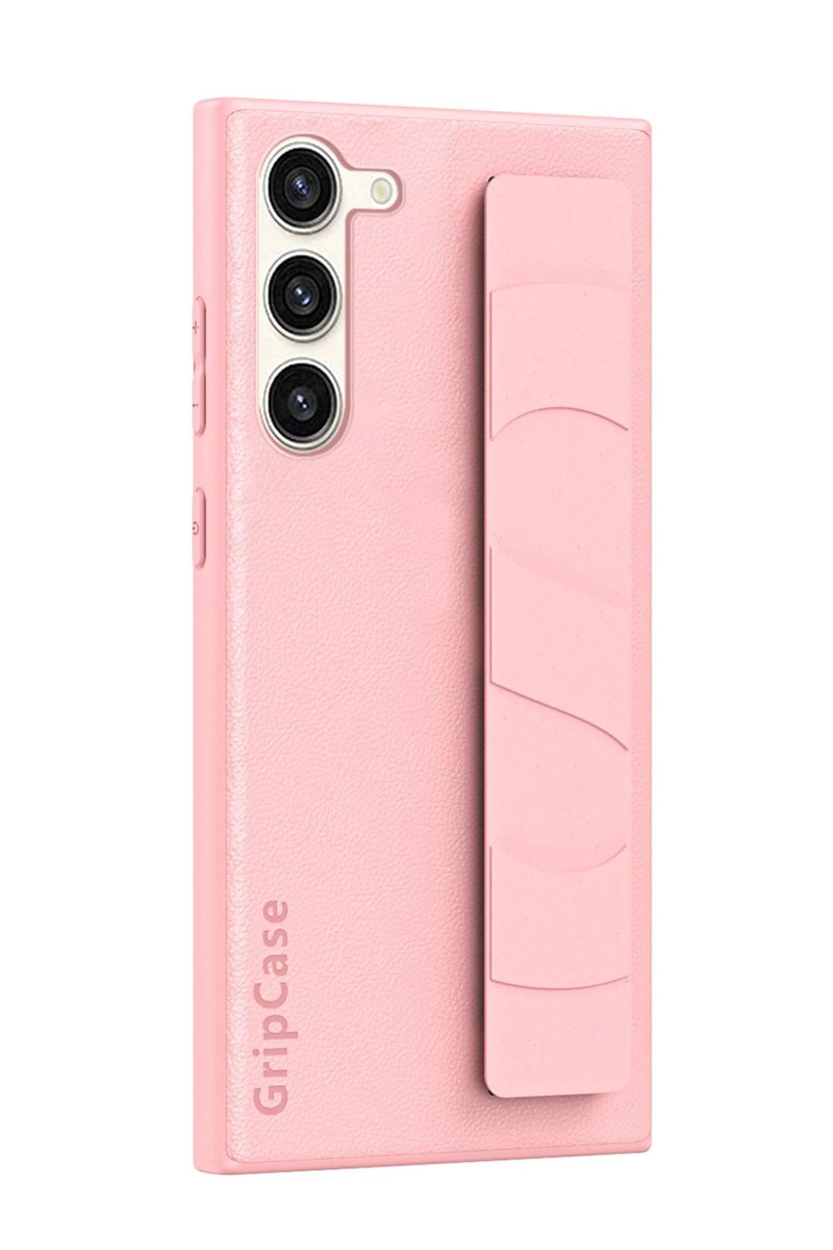 NewFace Samsung Galaxy S24 Kılıf Data Kapak - Pudra BSTMY