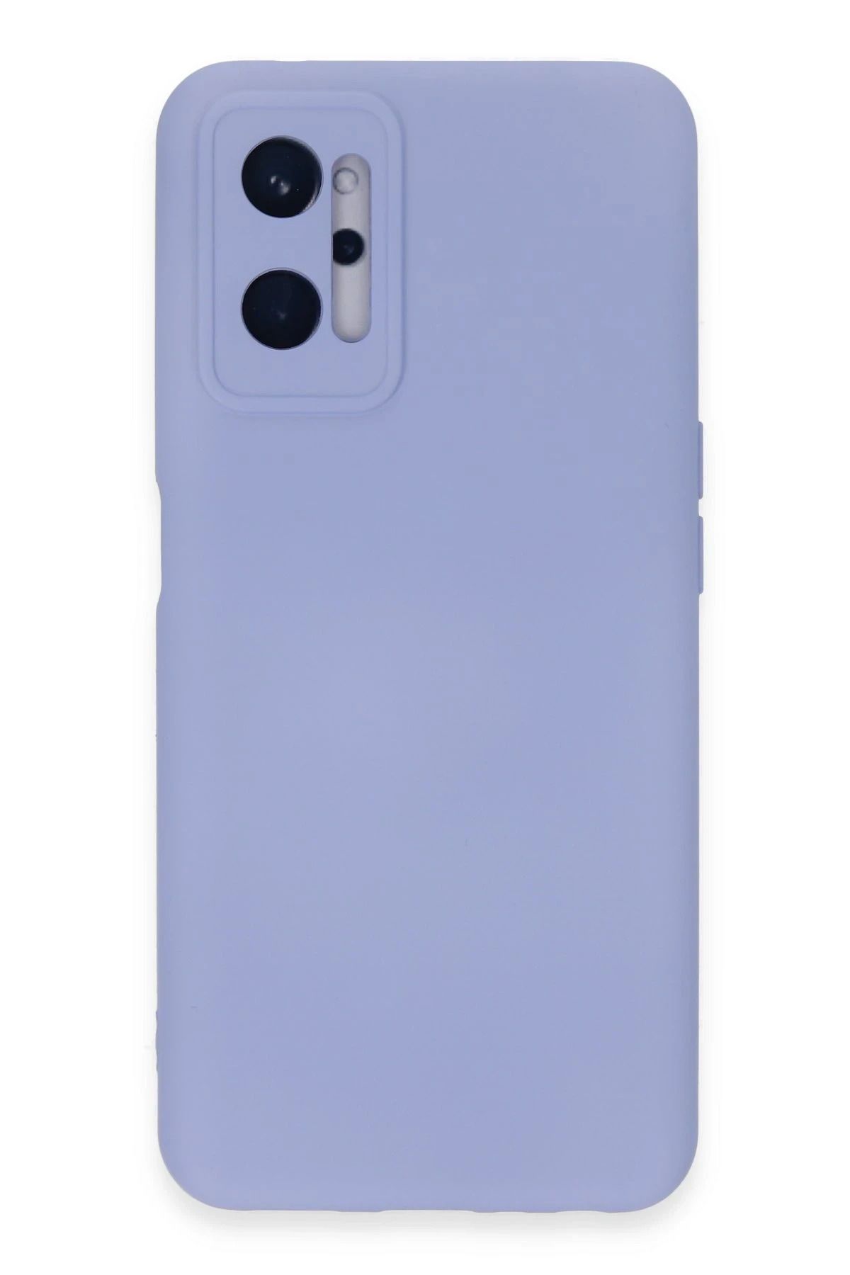 NewFace Realme 9i 4G Kılıf Nano içi Kadife Silikon - Lila INSLM