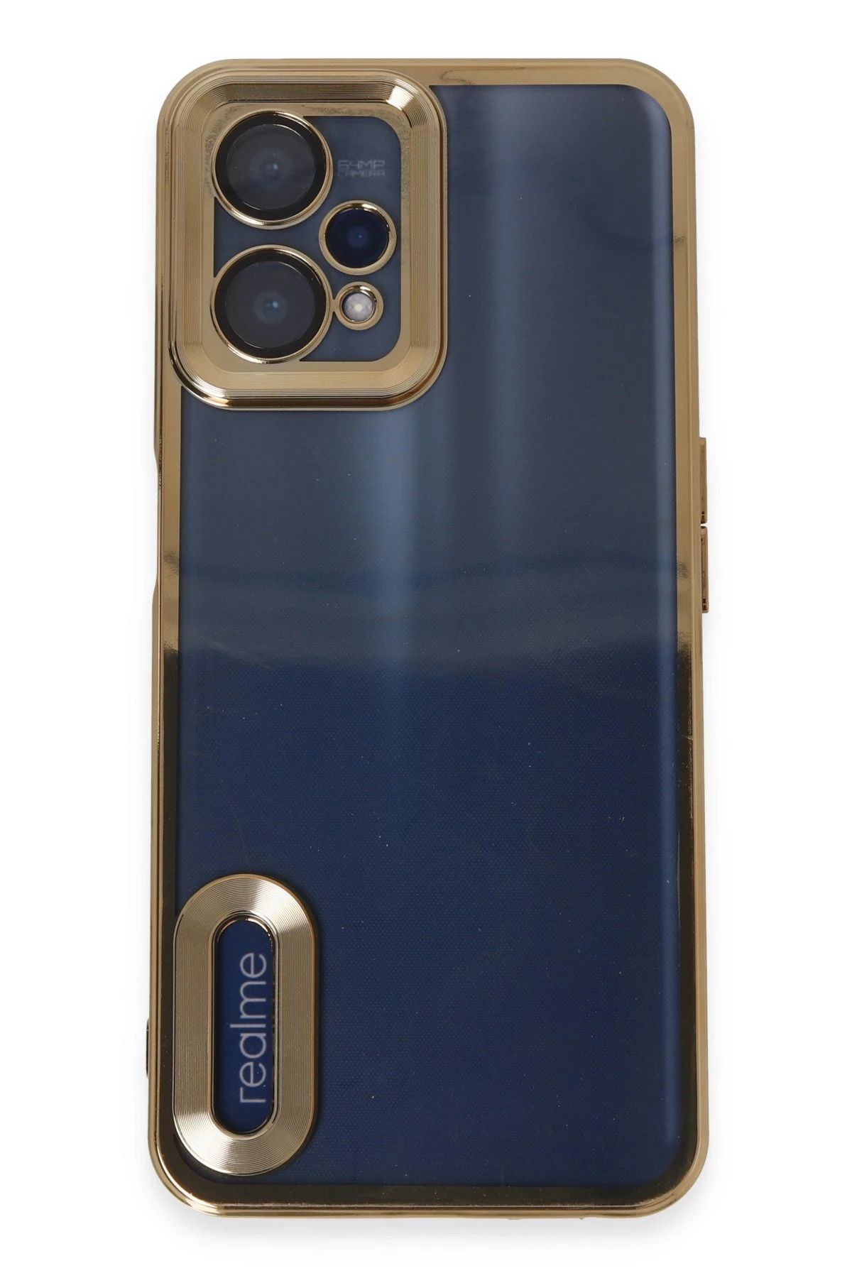 NewFace Realme 9 Pro 5G Kılıf Slot Silikon - Gold INSLM