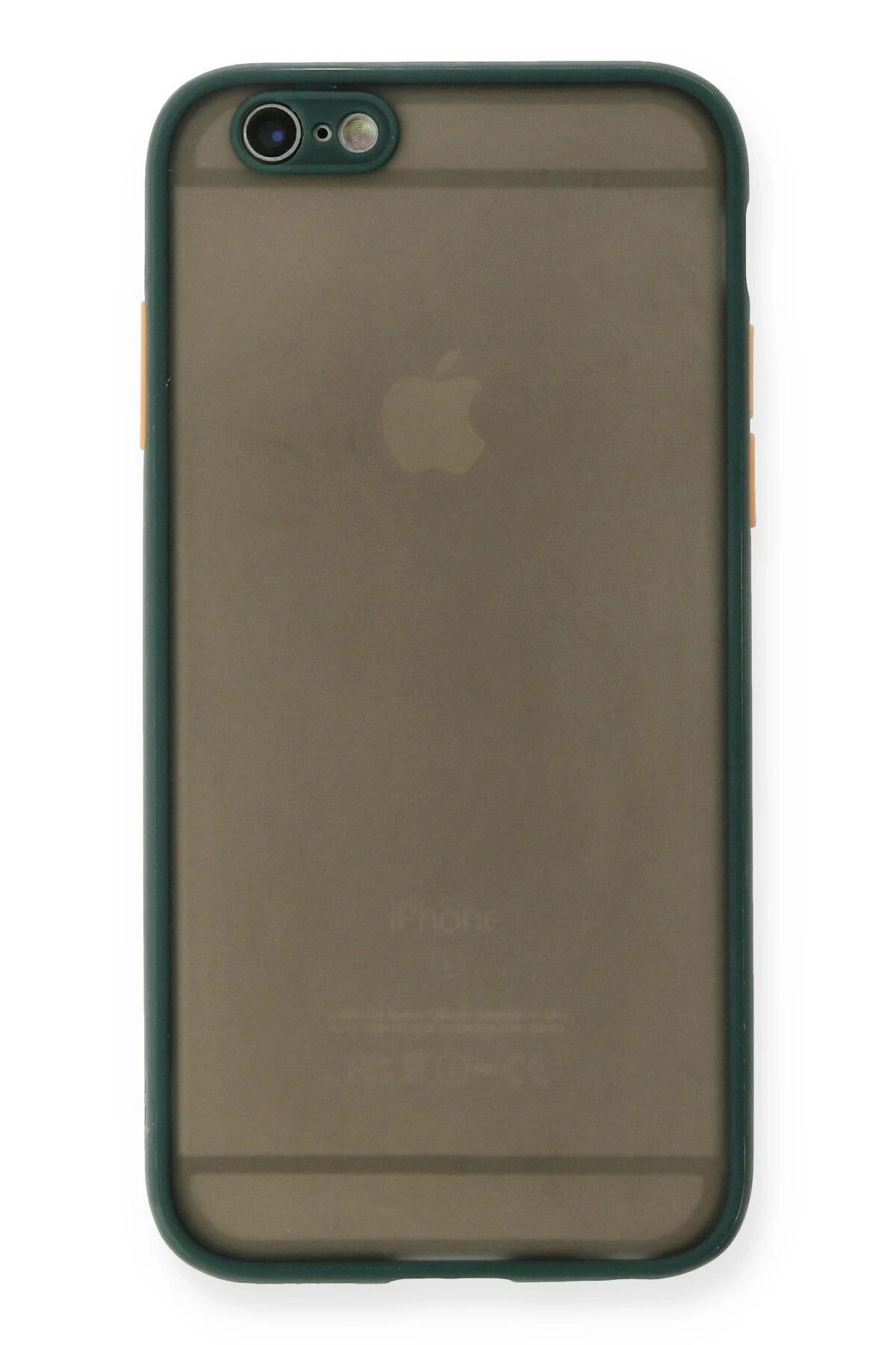 NewFace iPhone 6 Kılıf Montreal Silikon Kapak - Yeşil NRMSA