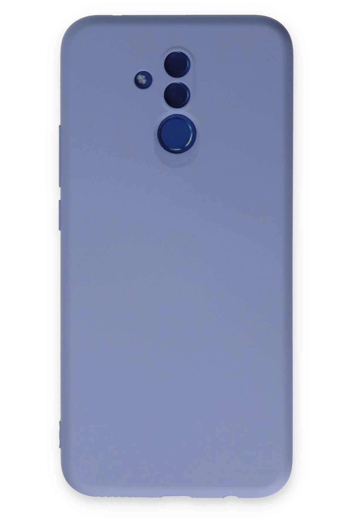 NewFace Huawei Mate 20 Lite Kılıf Nano içi Kadife Silikon - Lila JOJUA