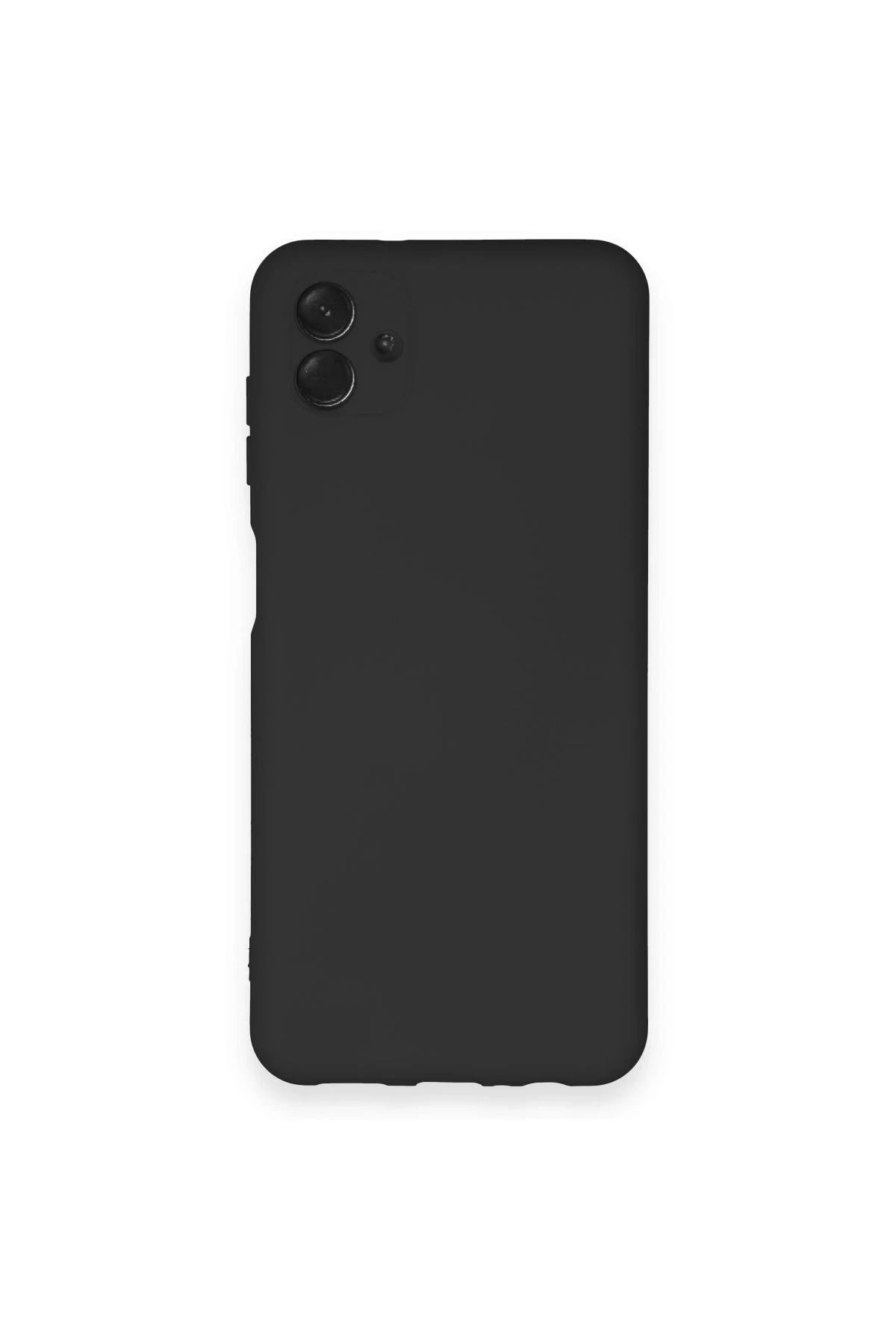 NewFace NewfaceGalaxy A04 Kılıf Nano içi Kadife Silikon - Siyah HNZRN uyumlu