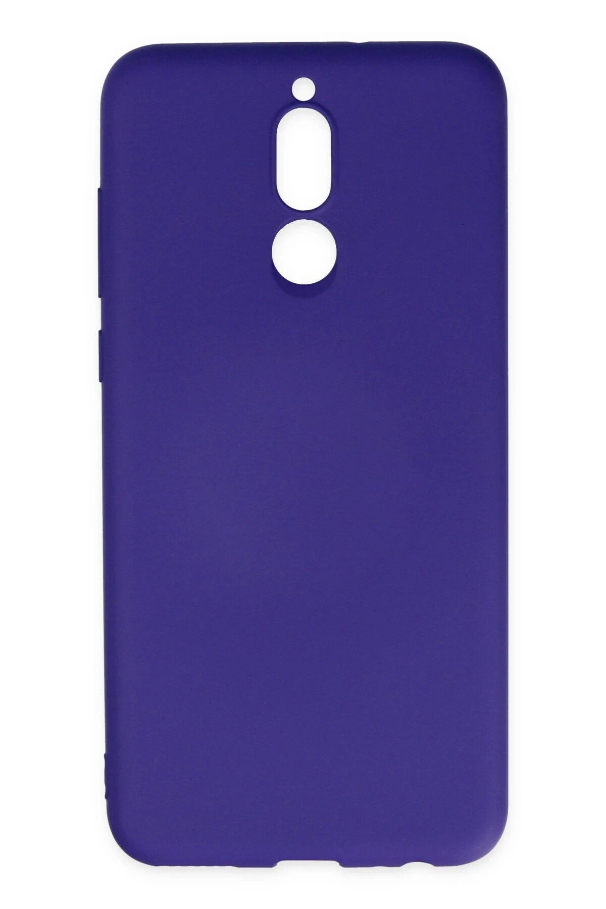 NewFace Huawei Mate 10 Lite uyumlu  Kılıf Nano içi Kadife Silikon - Mor JOJUA