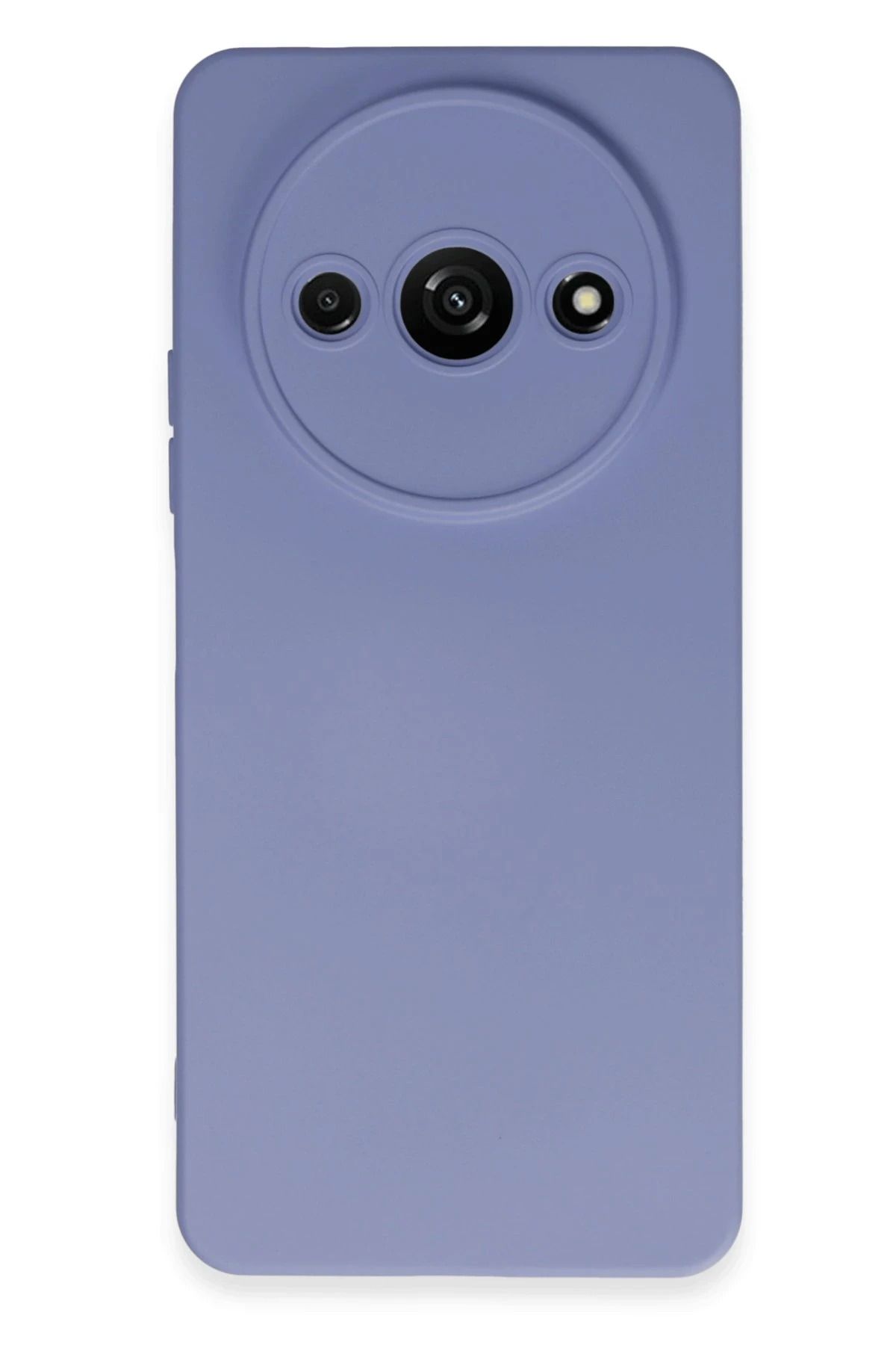 NewFace Xiaomi Redmi A3 4G Kılıf Nano içi Kadife Silikon - Lila YNSMR