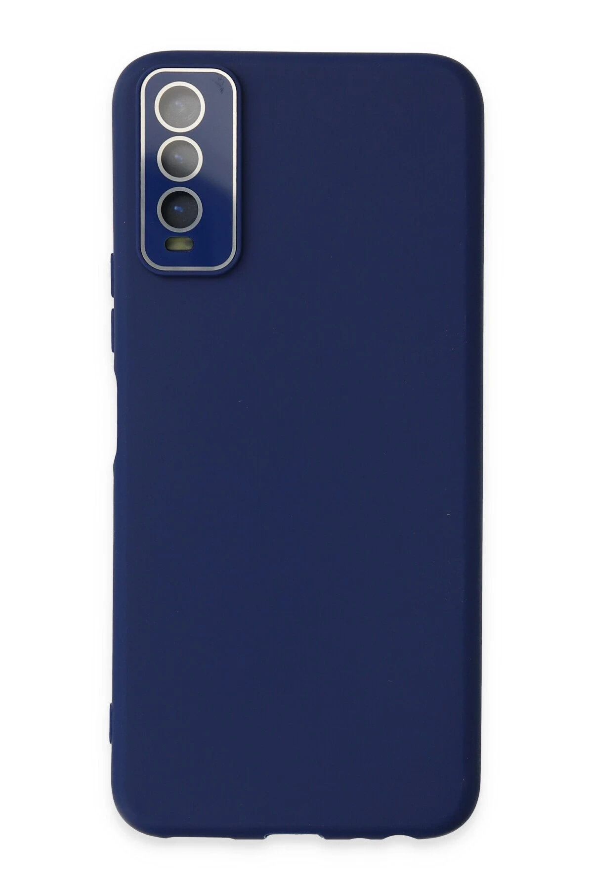 NewFace Vivo Y11S Kılıf Lansman Glass Kapak - Sky Blue BSTMY
