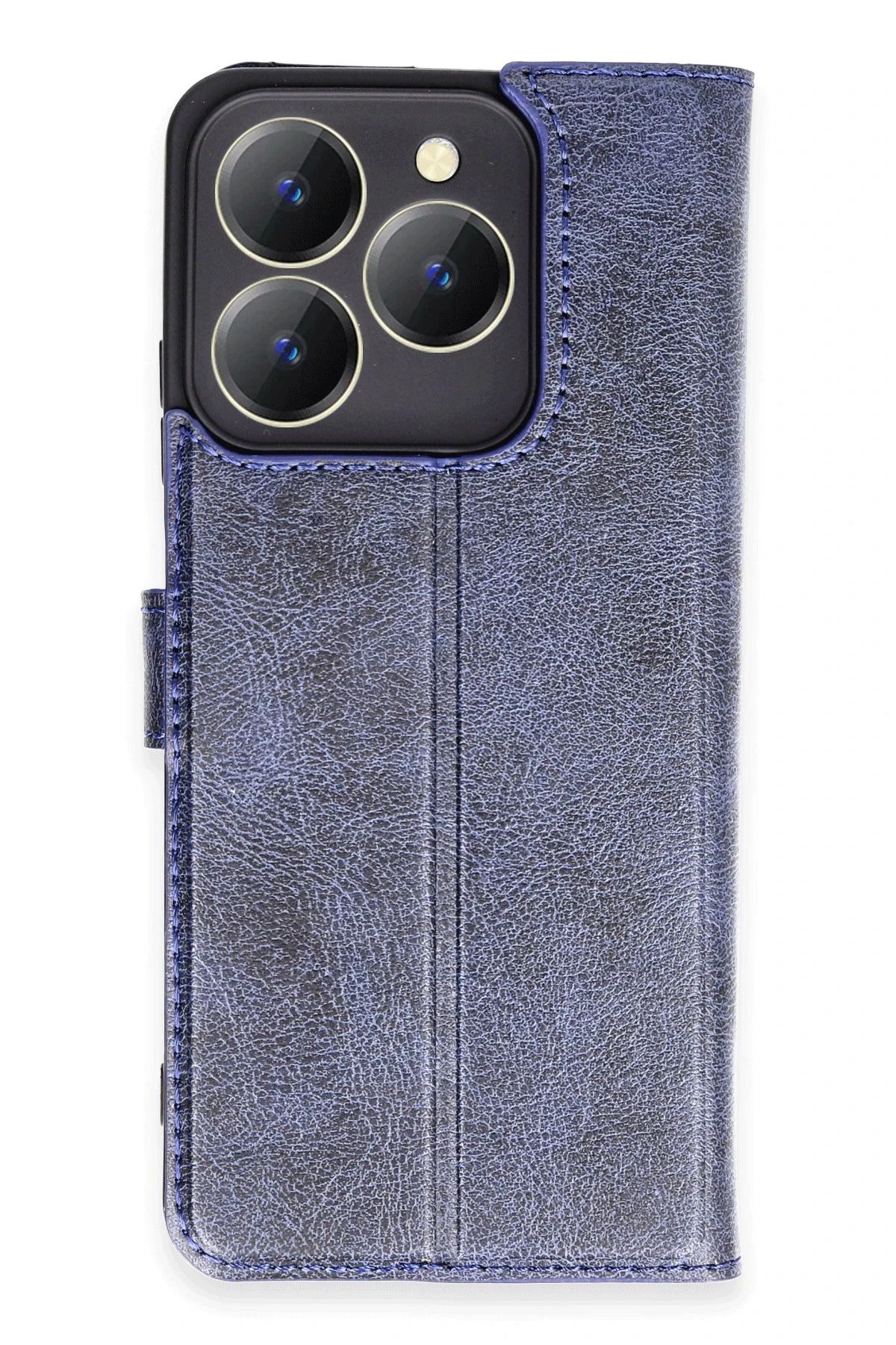 NewFace Realme C63 Kılıf Trend S Plus Kapaklı Kılıf - Lacivert JOJUA