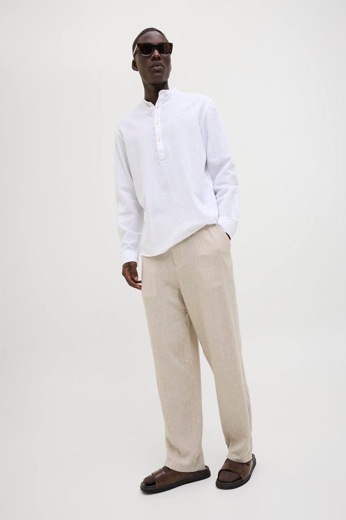 شلوار مردانه راسته فاق نرمال | جک اند جونز Jack & Jones 12269371 - تصویر 5