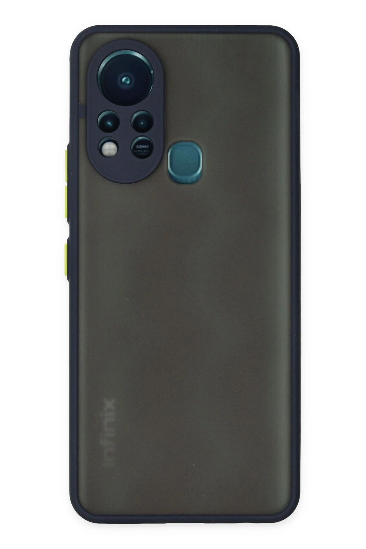 NewFace İnfinix Hot 11s Kılıf Montreal Silikon Kapak - Lacivert BSTMY