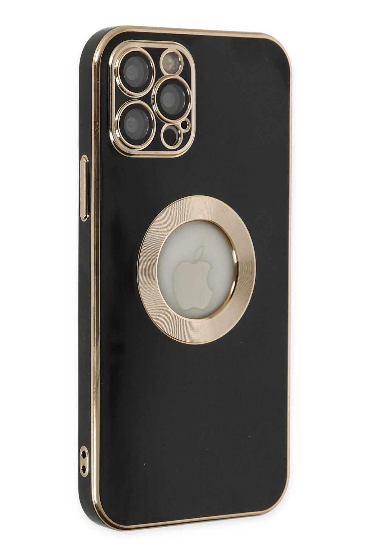 NewFace iPhone 12 Pro Kılıf Store Silikon - Siyah JOJUA