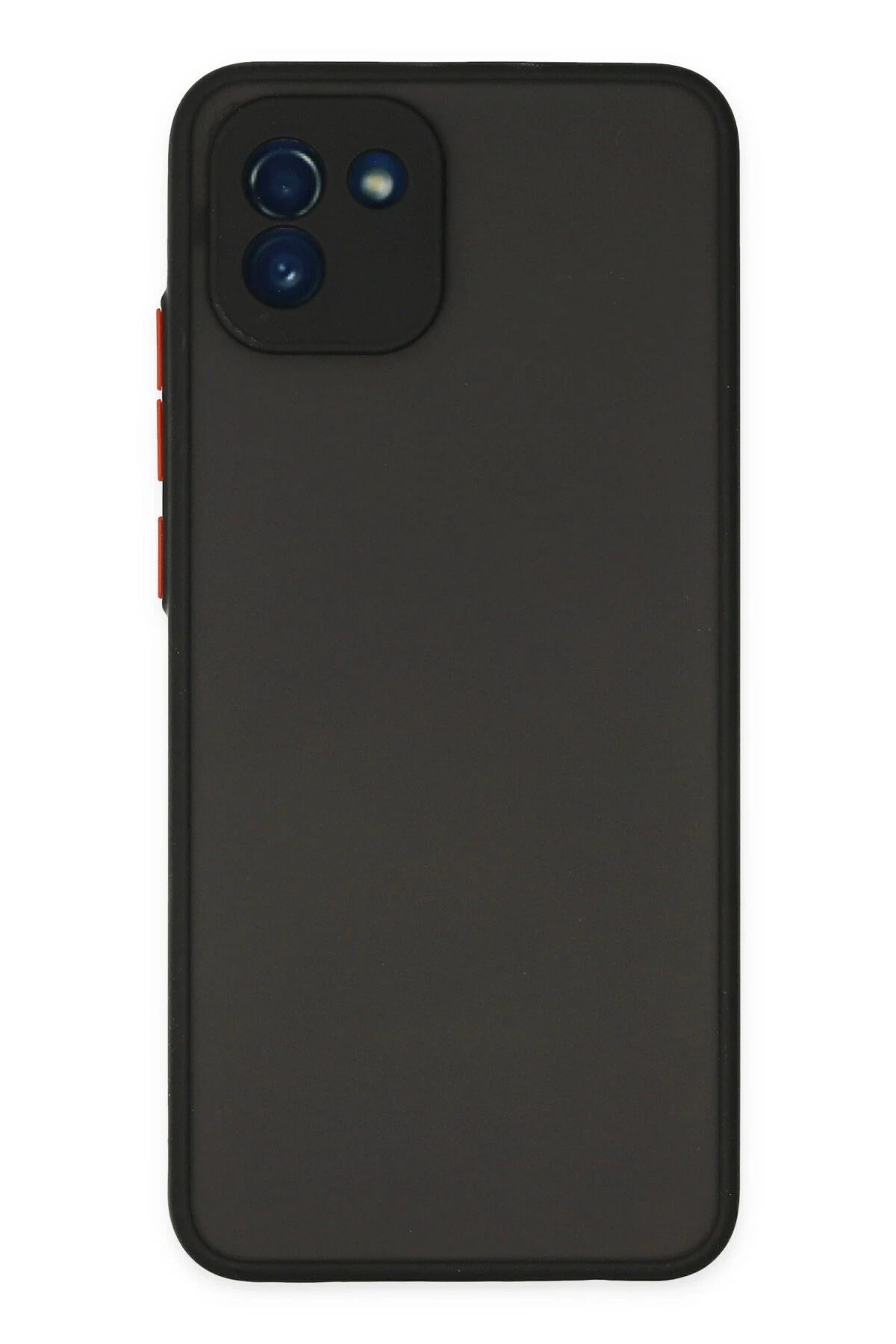 NewFace Samsung Galaxy A03 Kılıf Montreal Silikon Kapak - Siyah BSTMY