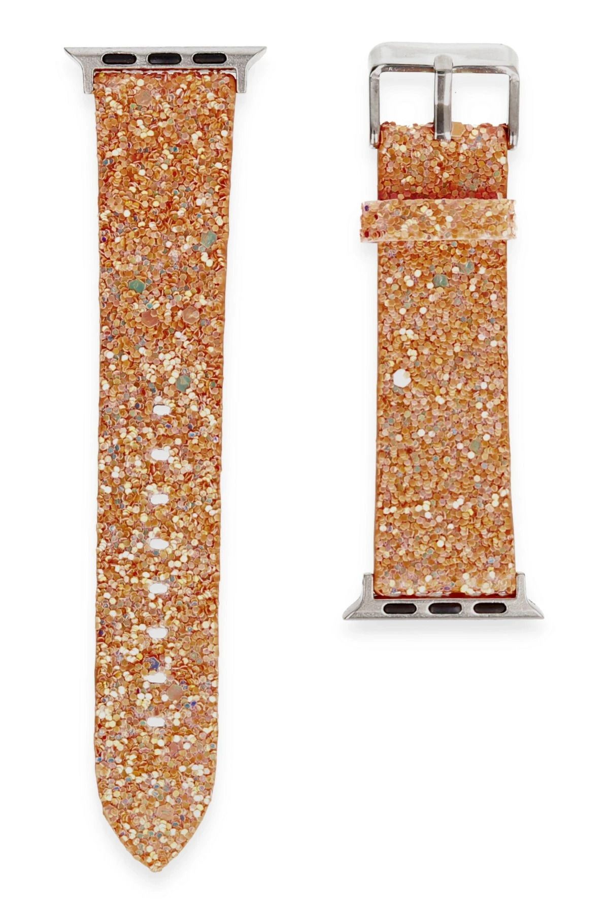 NewFace Apple Watch 38mm Starry Taşlı Kordon - Pudra BSTMY