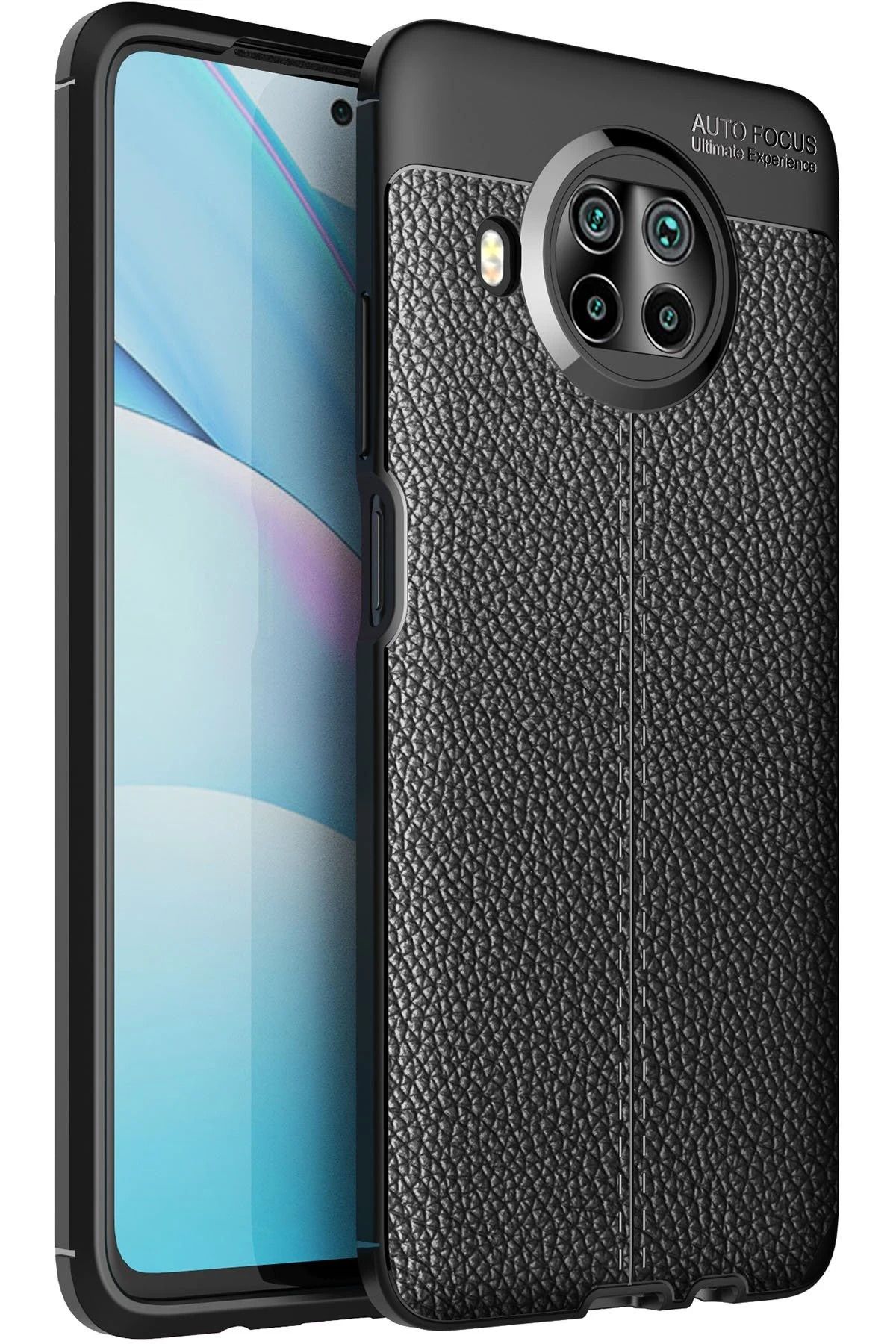 NewFace Xiaomi Mi 10T Lite Kılıf Auto Focus Kapak - Siyah JOJUA