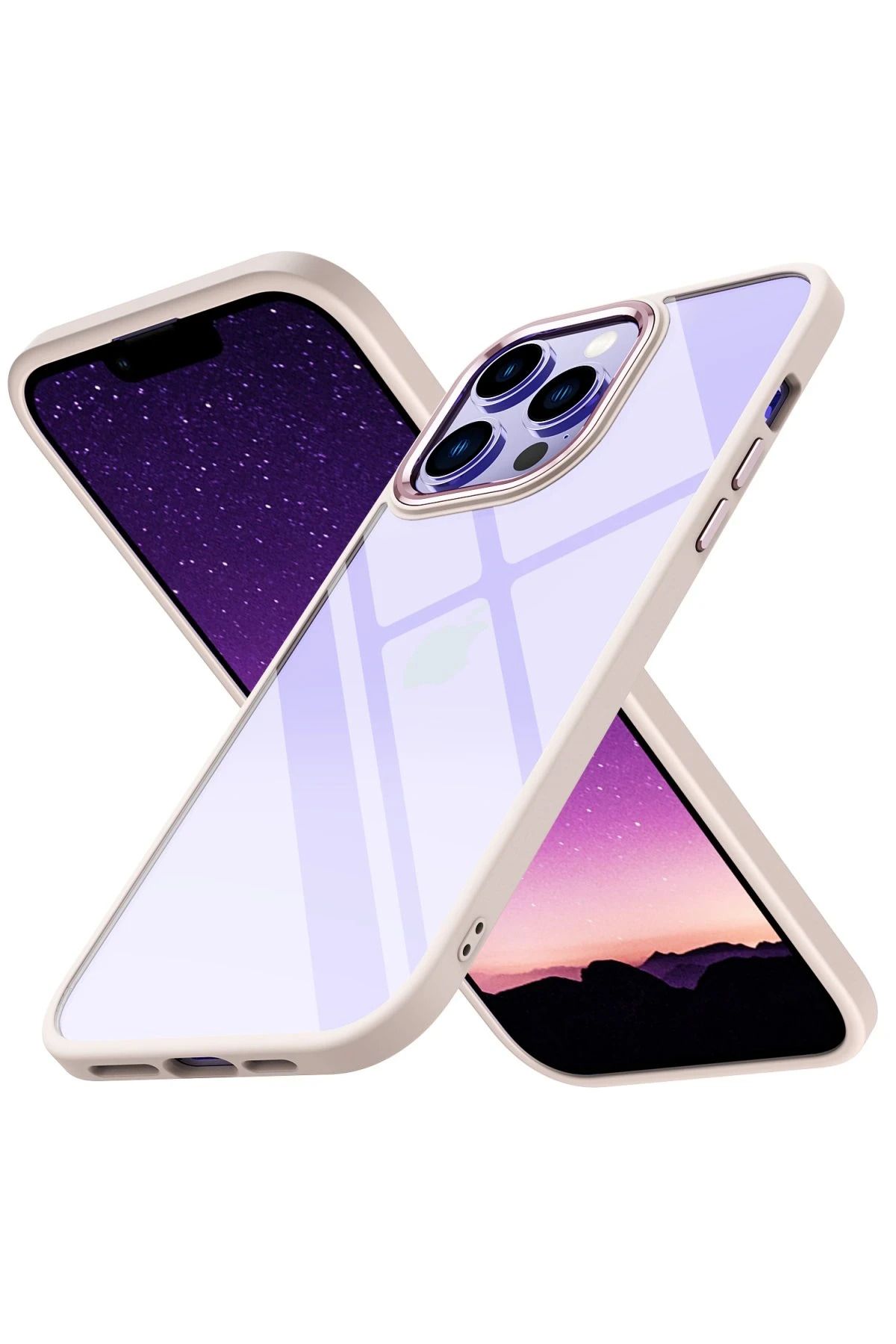 NewFace iPhone 13 Pro Max Kılıf Power Silikon - Rose JOJUA