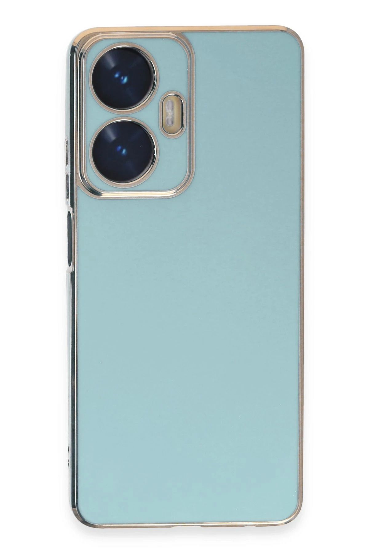 NewFace Realme C55 Kılıf Volet Silikon - Açık Yeşil NRMSA