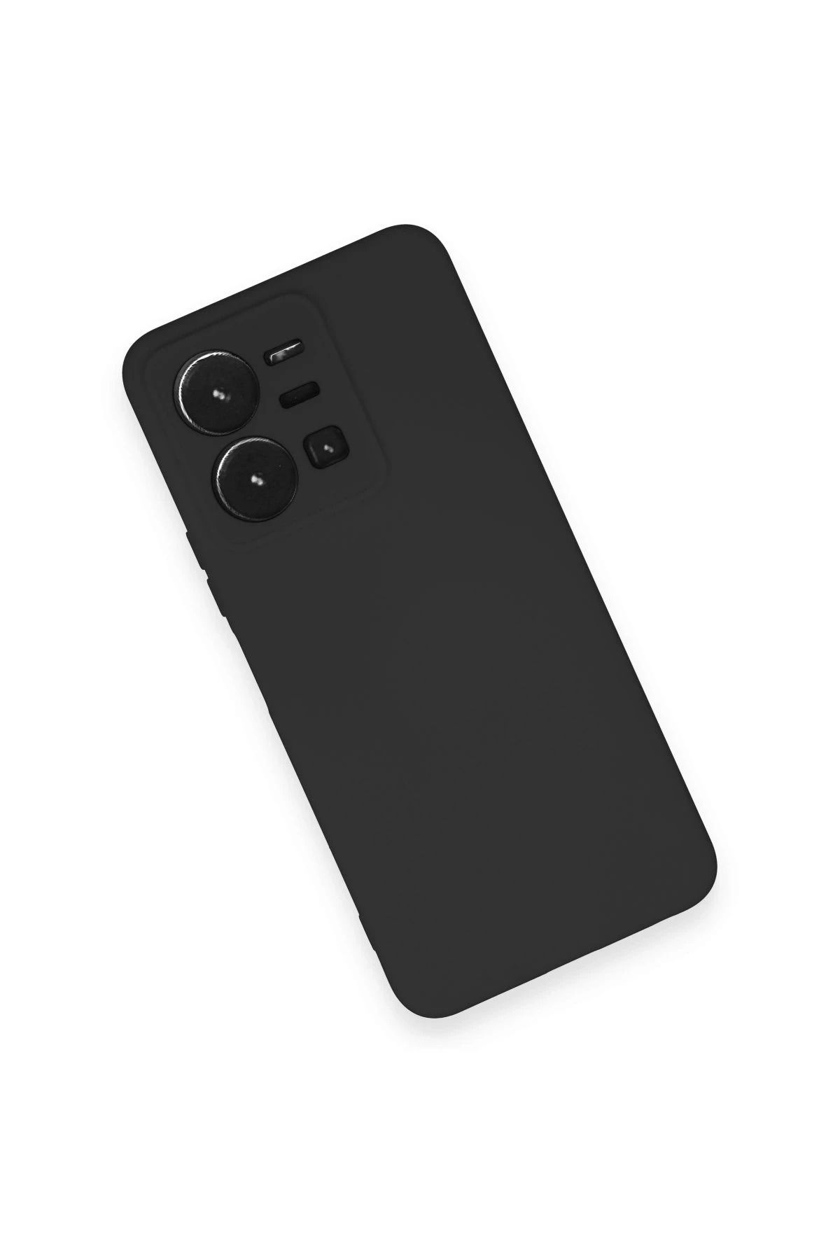 cepmoda VİVO Y35 / Y22s Telefon Kılıfı - Lansman, iÇi Süet/Kadife, Soft v2 - SİYAH