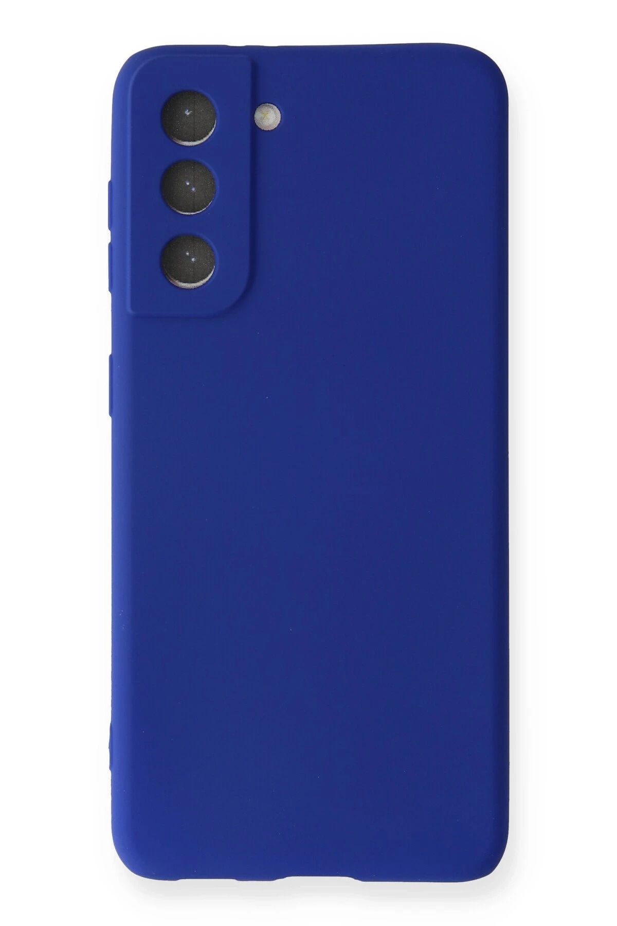 NewFace Samsung Galaxy S21 FE Kılıf First Silikon - Lacivert FERRG