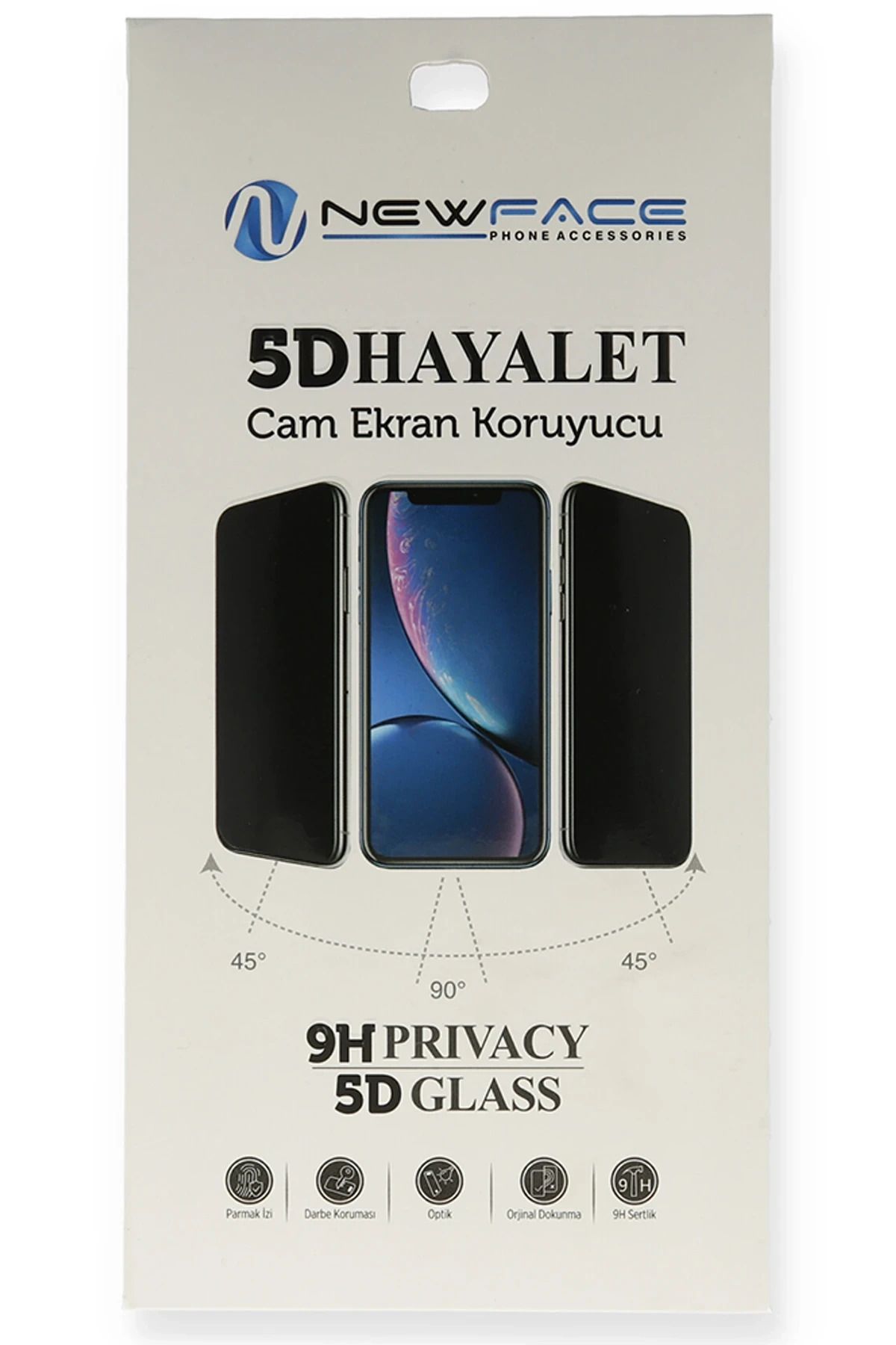 NewFace Samsung Galaxy A04 5D Hayalet Cam Ekran Koruyucu ALMLA
