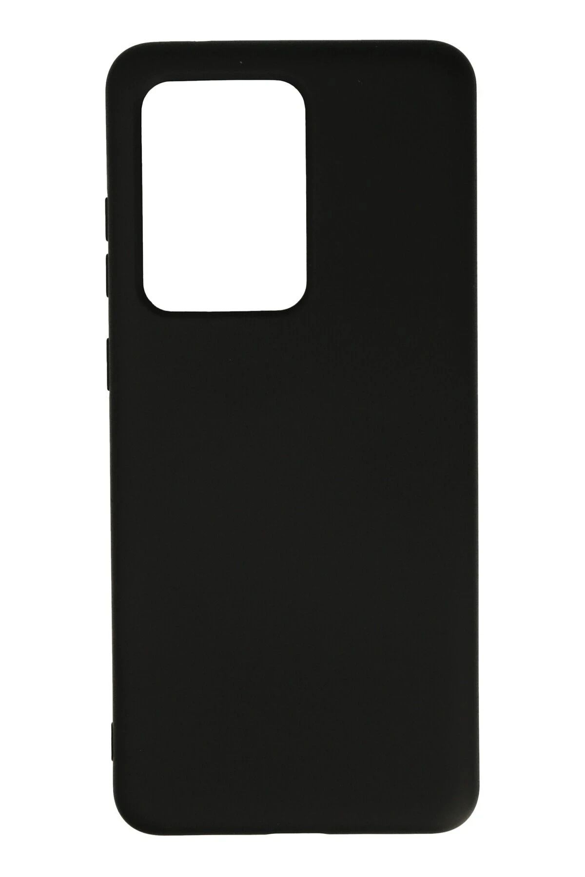 NewFace Samsung Galaxy S20 Ultra Kılıf Nano içi Kadife Silikon - Siyah NRMSA