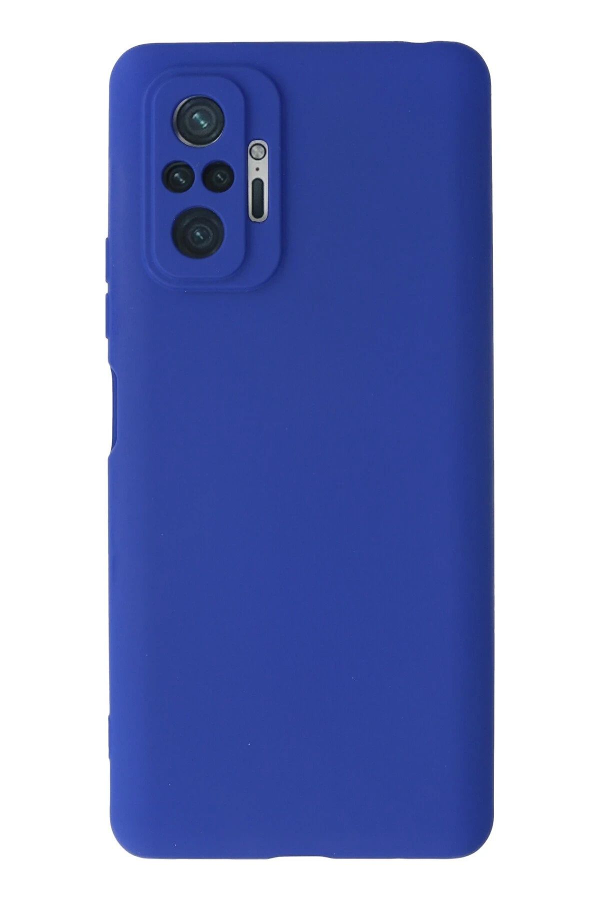 NewFace Xiaomi Redmi Note 10 Pro Kılıf First Silikon - Lacivert JOJUA