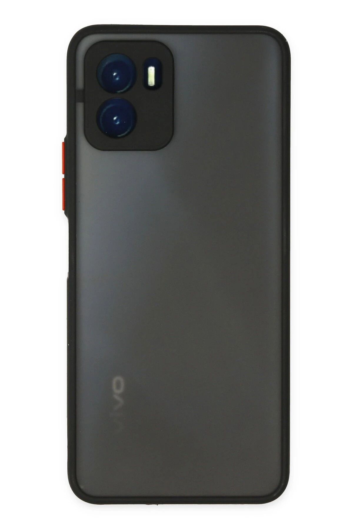NewFace Vivo Y15S Kılıf Montreal Silikon Kapak - Siyah JOJUA