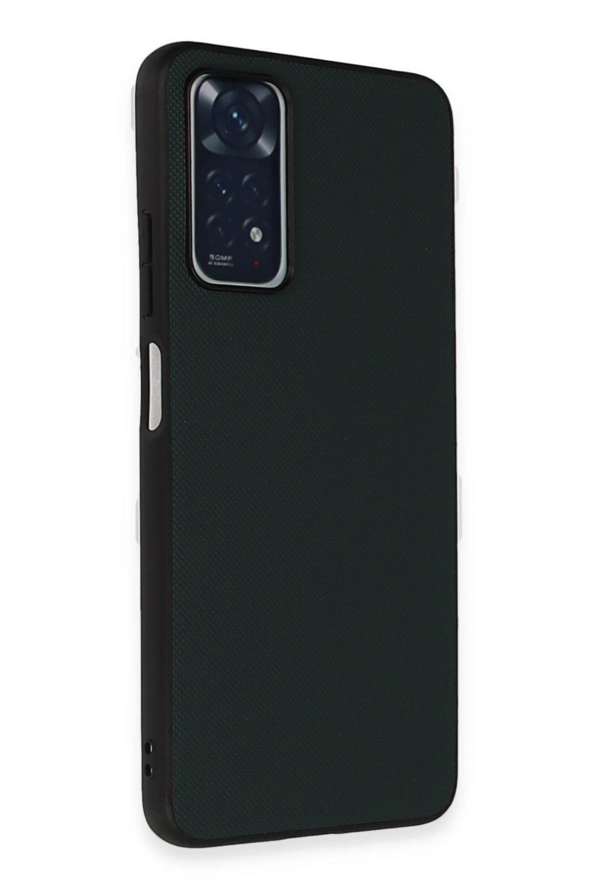 NewFace Xiaomi Redmi Note 11 Pro Kılıf Taft Kapak - Koyu Yeşil BSTMY