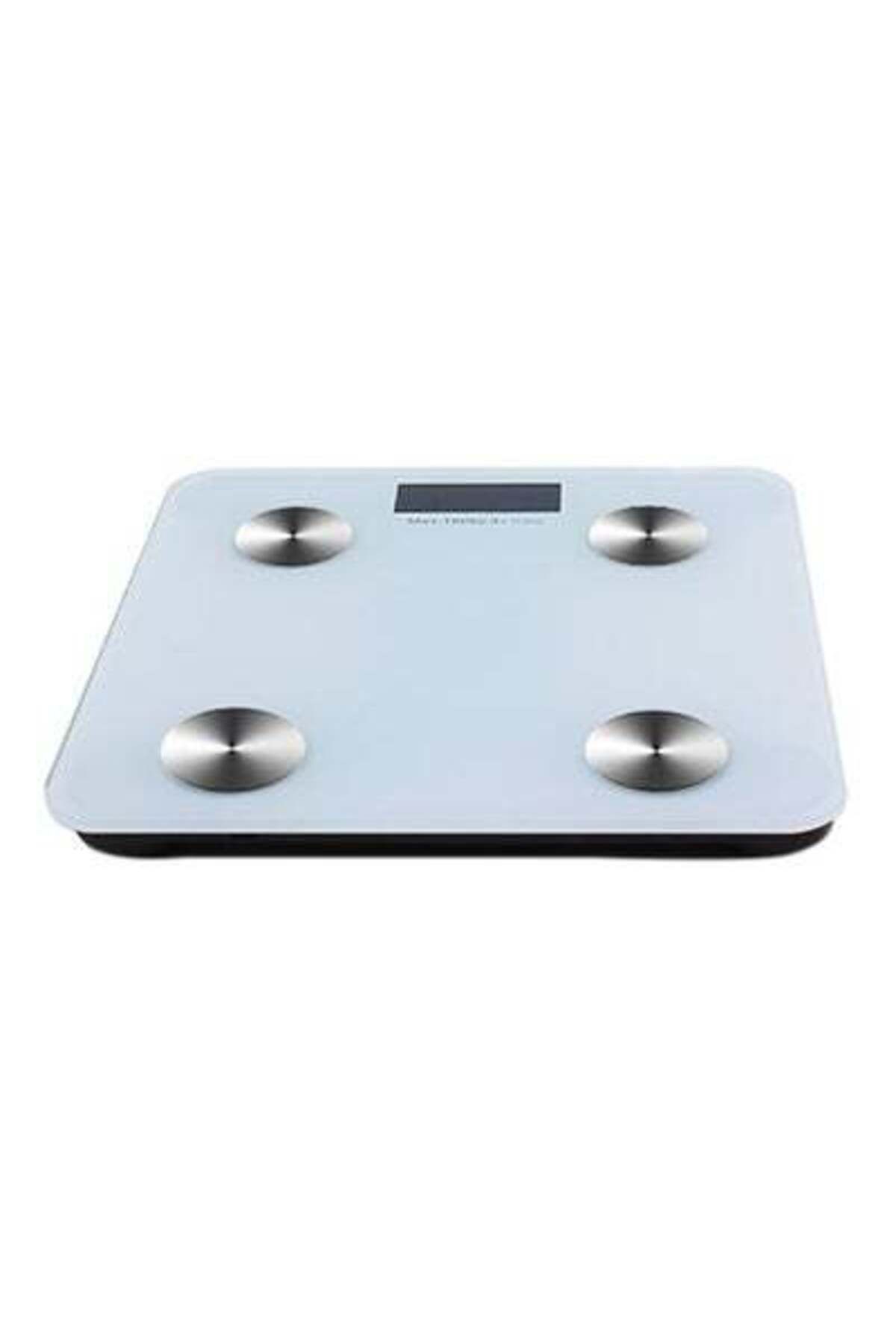HALAMODO-LED Screen Digital Weighing Scale White 1