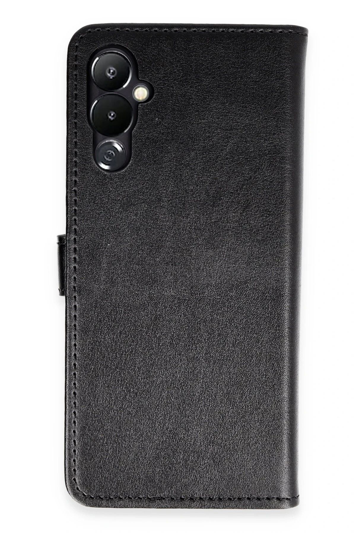 NewFace Tecno Pova 4 Kılıf Trend S Plus Kapaklı Kılıf - Siyah HNZRN