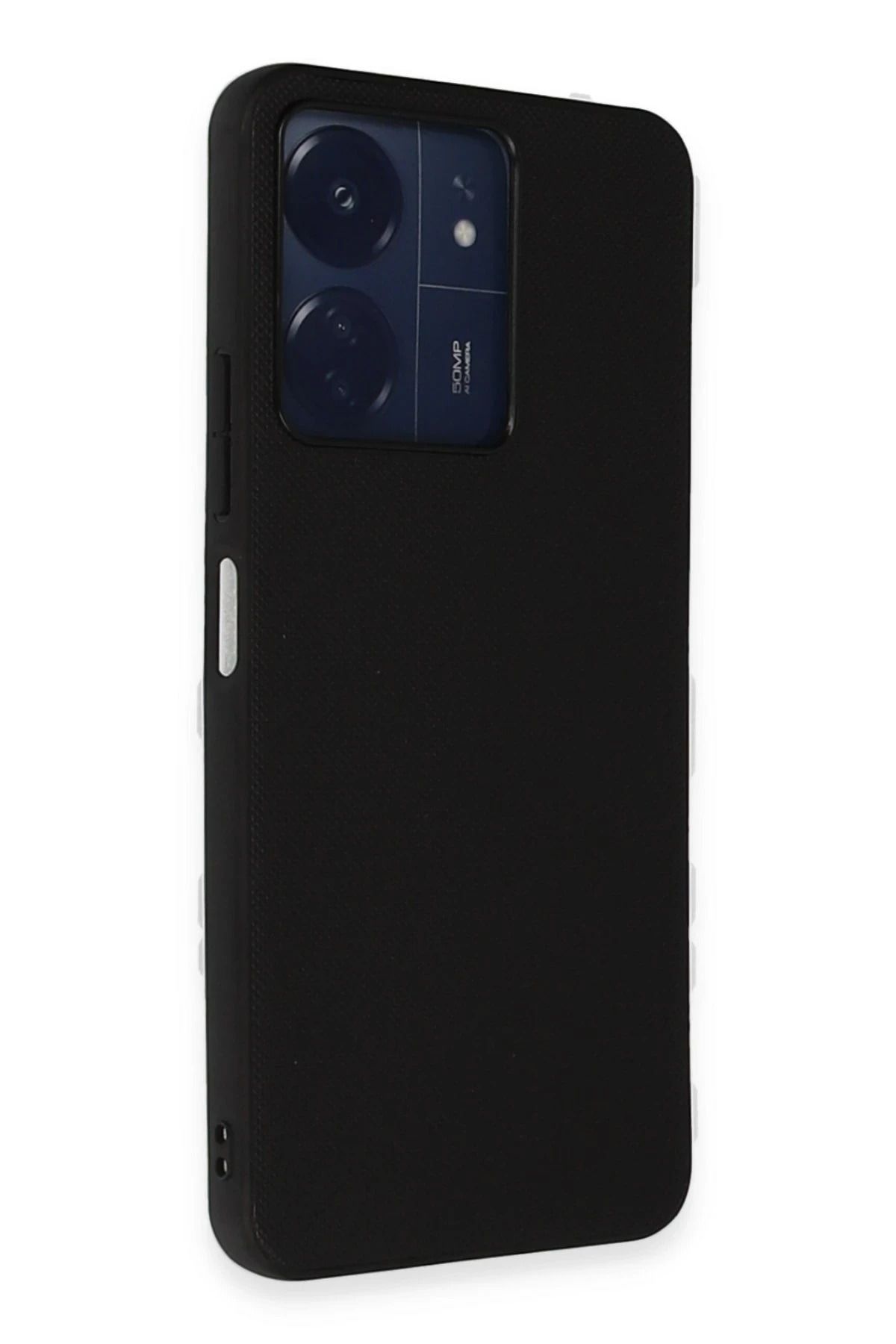 NewFace Xiaomi Redmi 13C Kılıf Taft Kapak - Siyah HNZRN