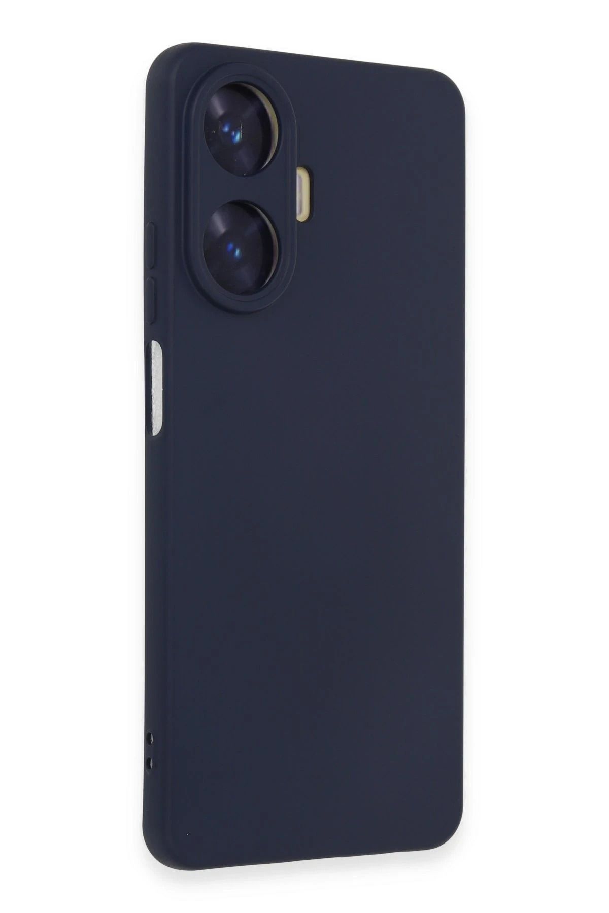 NewFace Realme C55 Uyumlu Kılıf Nano içi Kadife Silikon - Mor