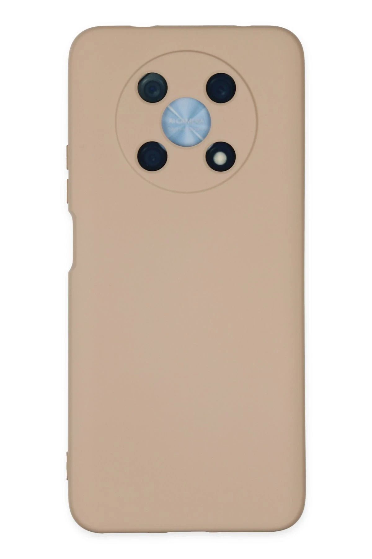 NewFace Huawei Nova Y90 Uyumlu  Kılıf Nano içi Kadife Silikon - Pudra