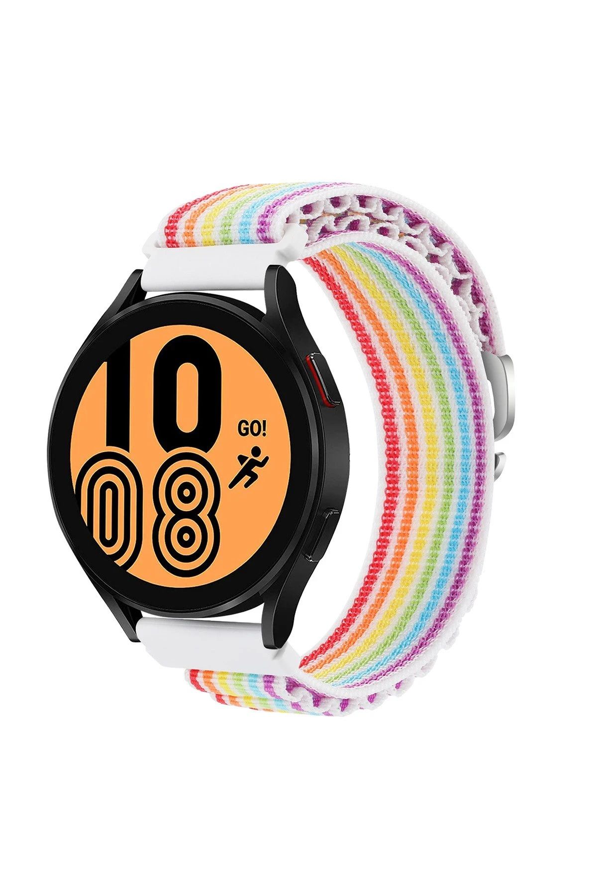 NewFace Watch 20mm KR410 Kumaş Kordon - Gökkuşağı BSTMY