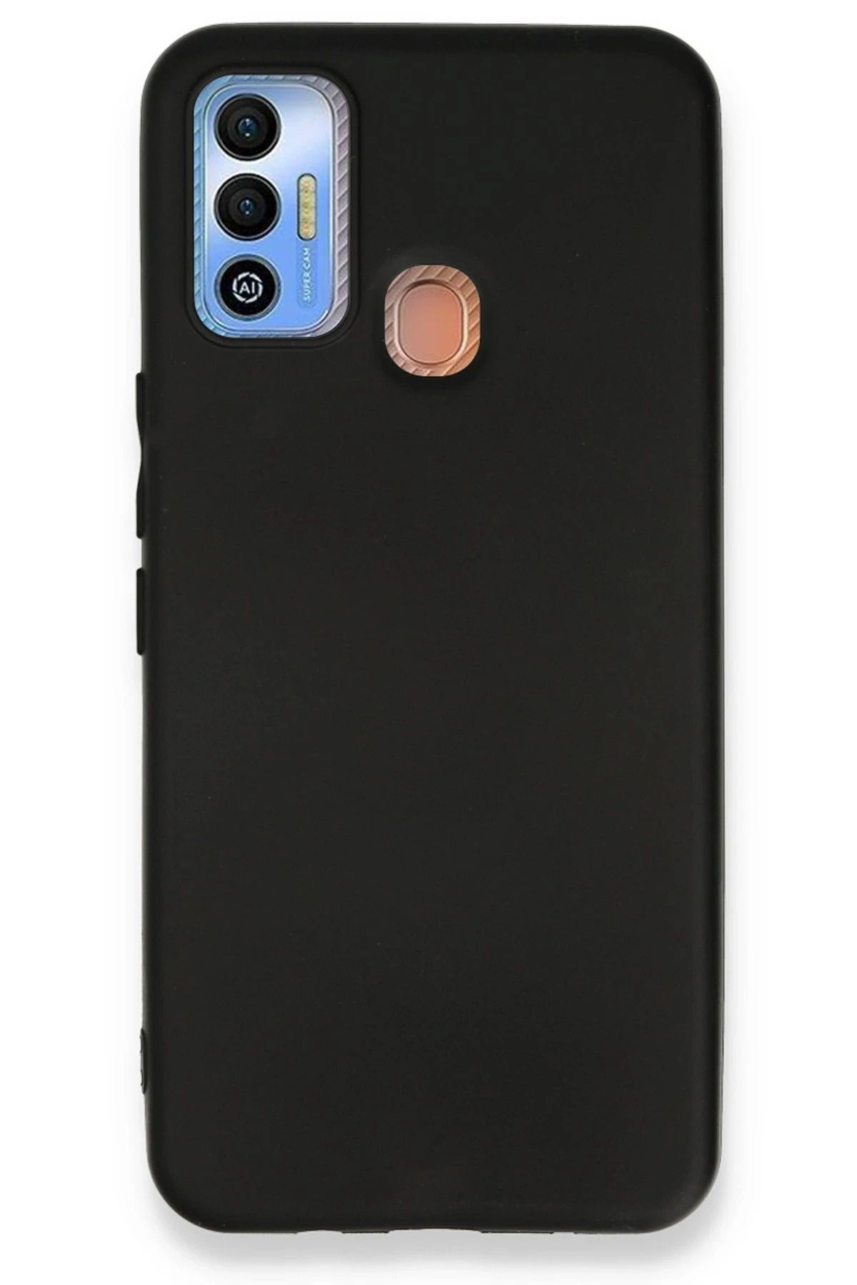 NewFace Tecno Spark 7T Kılıf First Silikon - Siyah LZWDR
