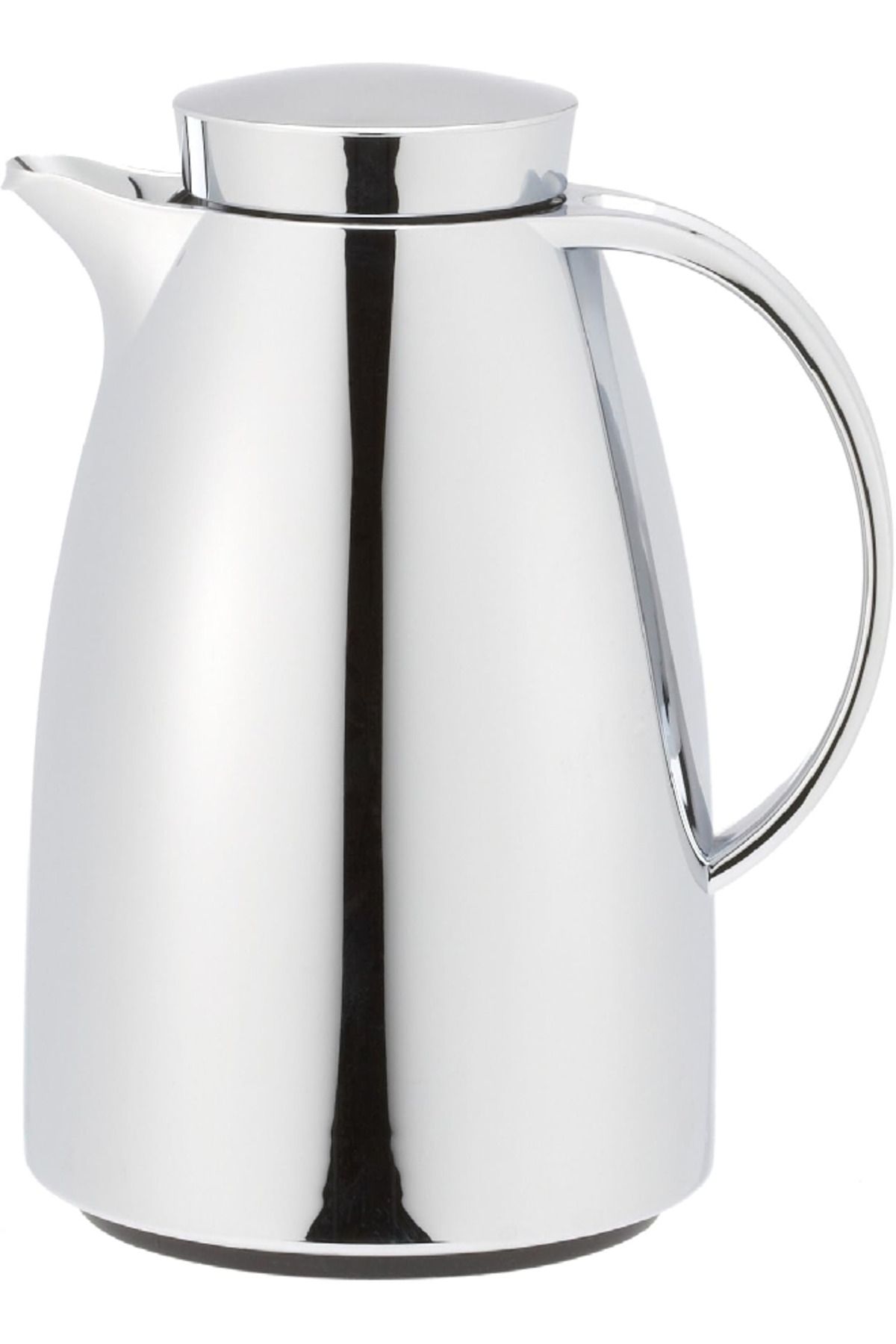 emsa-Auberge Thermos 0.35L, chrome, leak-proof, 12h hot/24h cold, vacuum flask, made in Germany. 1