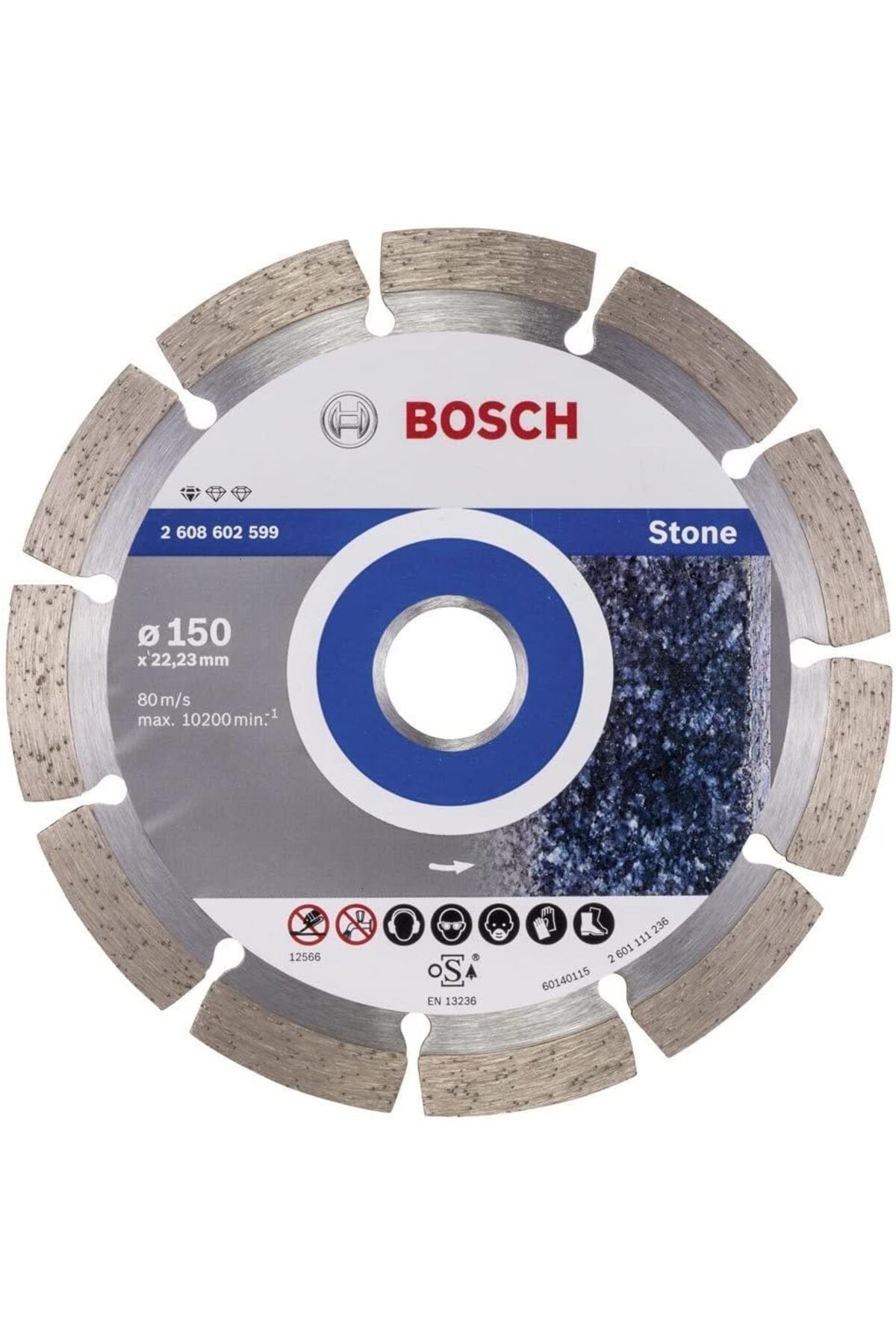 STOREMAX Sbl Professional Accessories 1x Elmas Kesme Diski Taş için Standart (Taş, Granit, Beton için, Ç