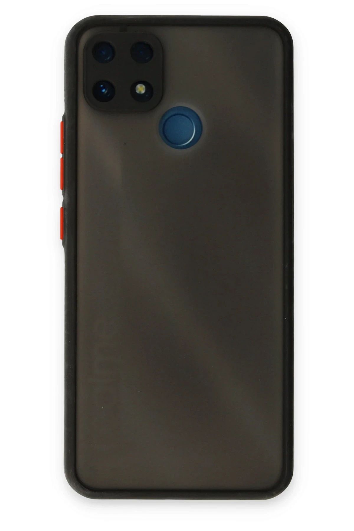NewFace Realme C25 Kılıf Montreal Silikon Kapak - Siyah YNSMR
