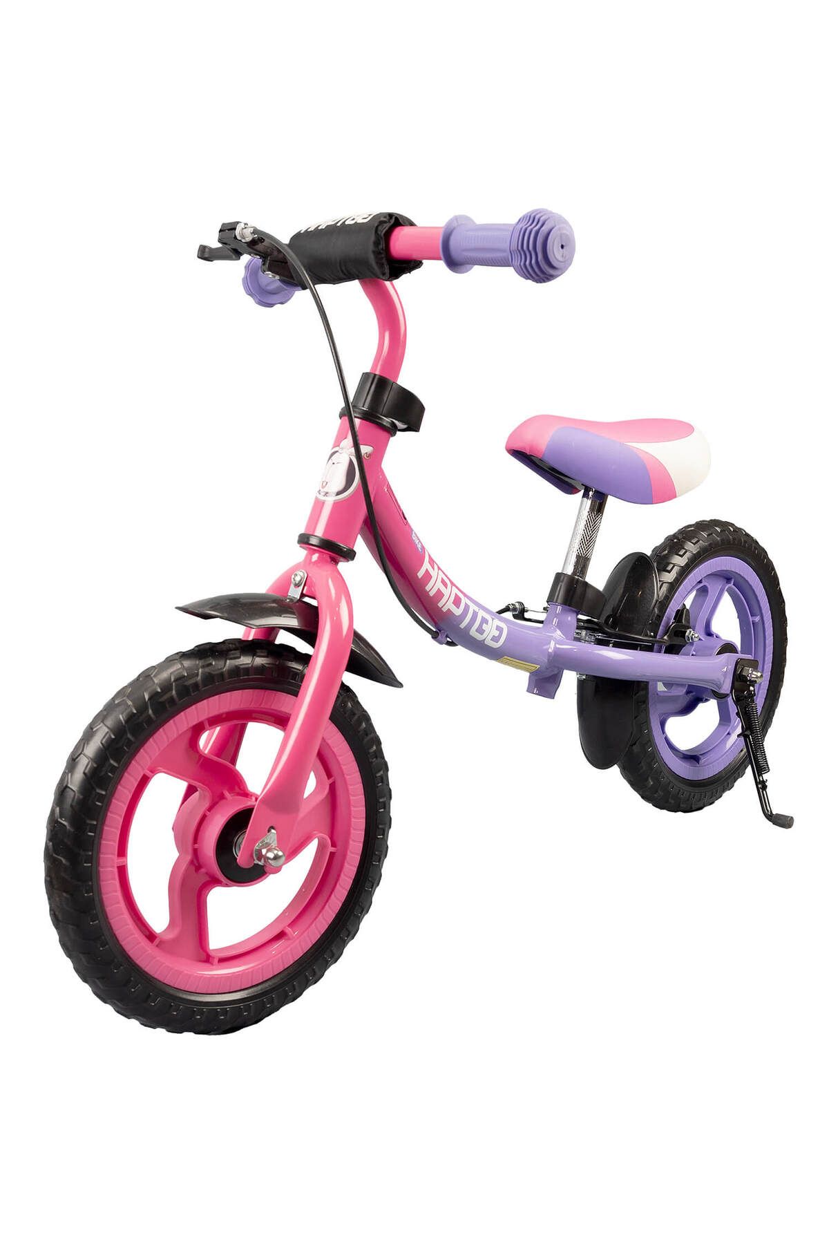 ACTION ONE Bicicleta Fara Pedale Joy, Cu Frana,12 Inch, Mov Cu Roz - One Size