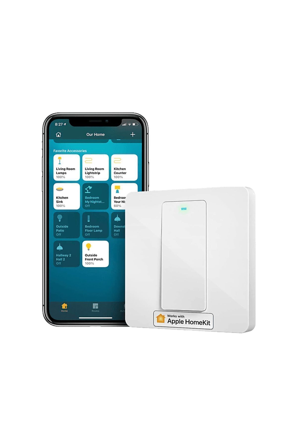 Akıllı Anahtar Tuşlu Çift Yön Mss550x