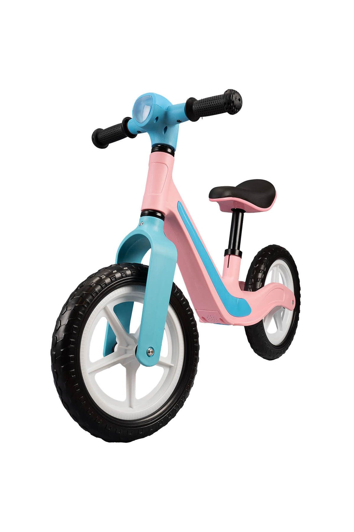 ACTION ONE-Bicicleta fara pedale cu lumini si muzica Rider, 12 inch, roz 6