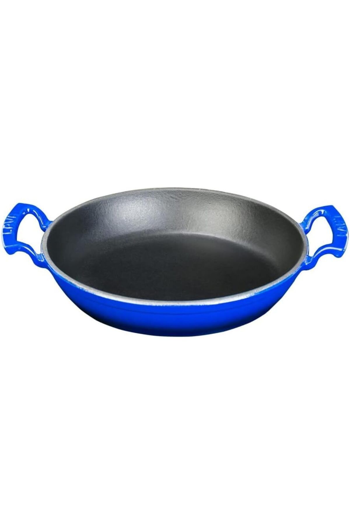 STOREMAX Döküm Yuvarlak Sahan Döküm Demir Yekpare Çift Kulplu Çap(Ø)24cm. Mavi TrendBazaar 1057563