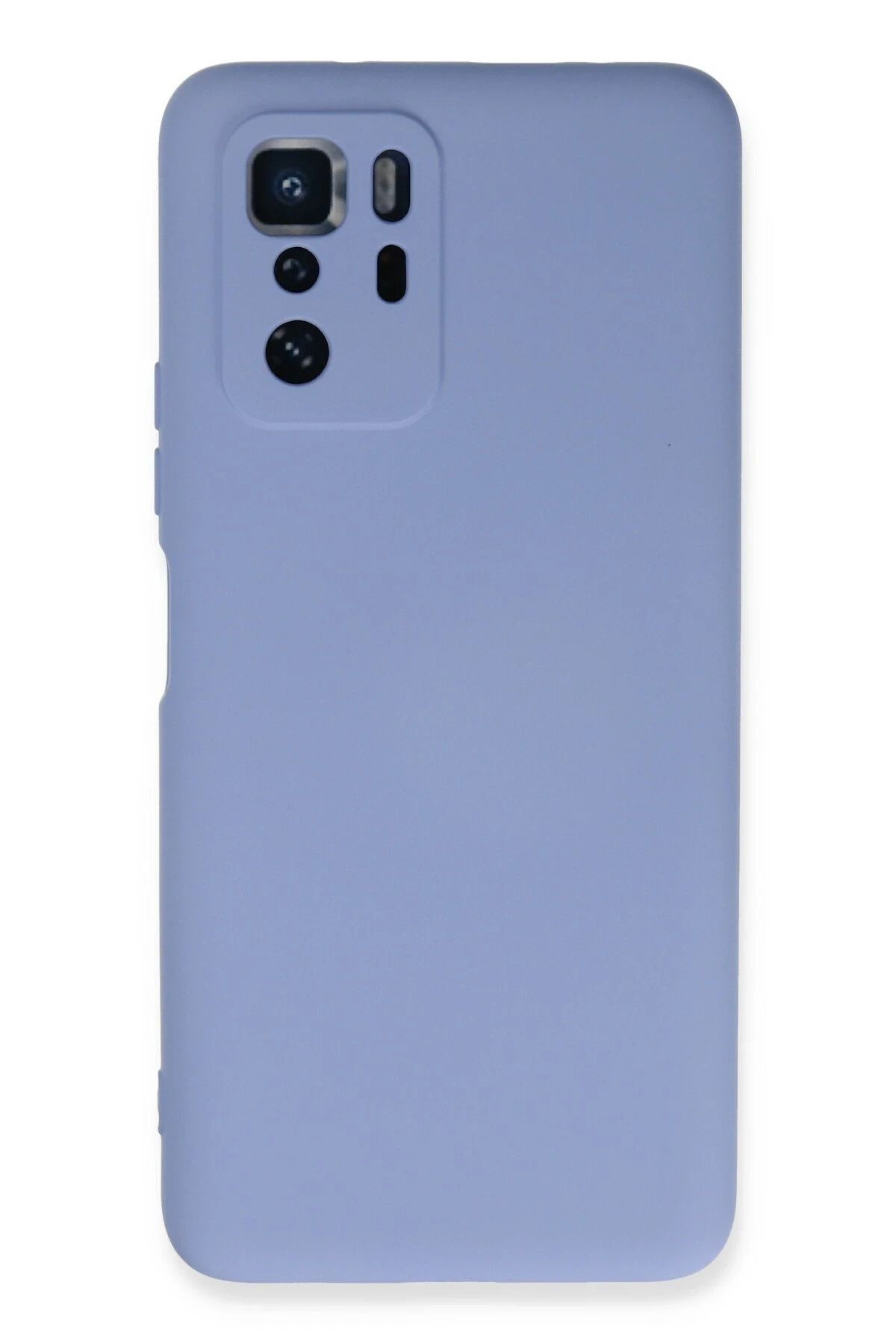 NewFace Xiaomi Poco X3 GT Kılıf Nano içi Kadife Silikon - Lila YNSMR