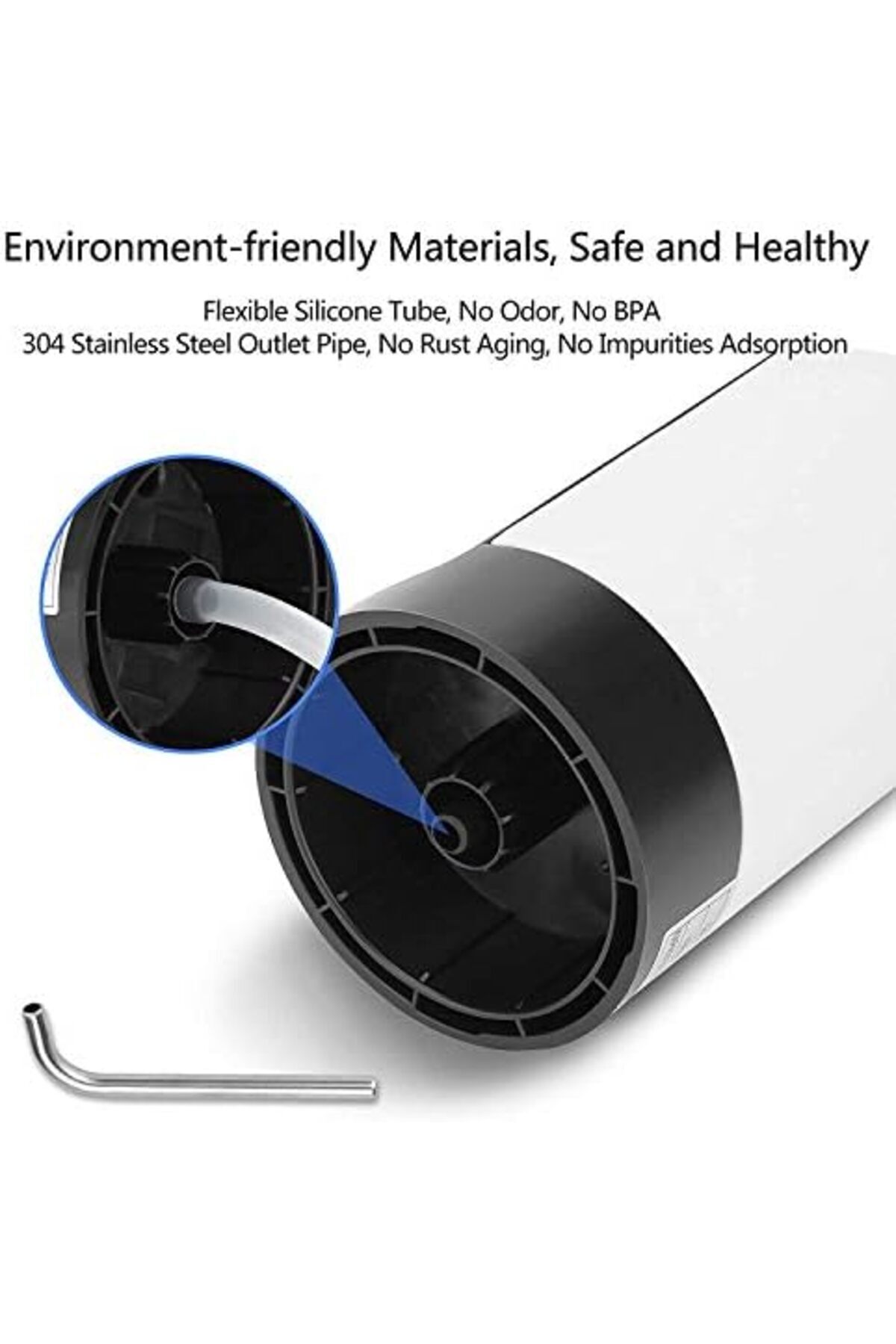 Generic-5 Gallon Water Bottle Pump USB Charging Automatic Water Dispenser Portable Electric Pump 6