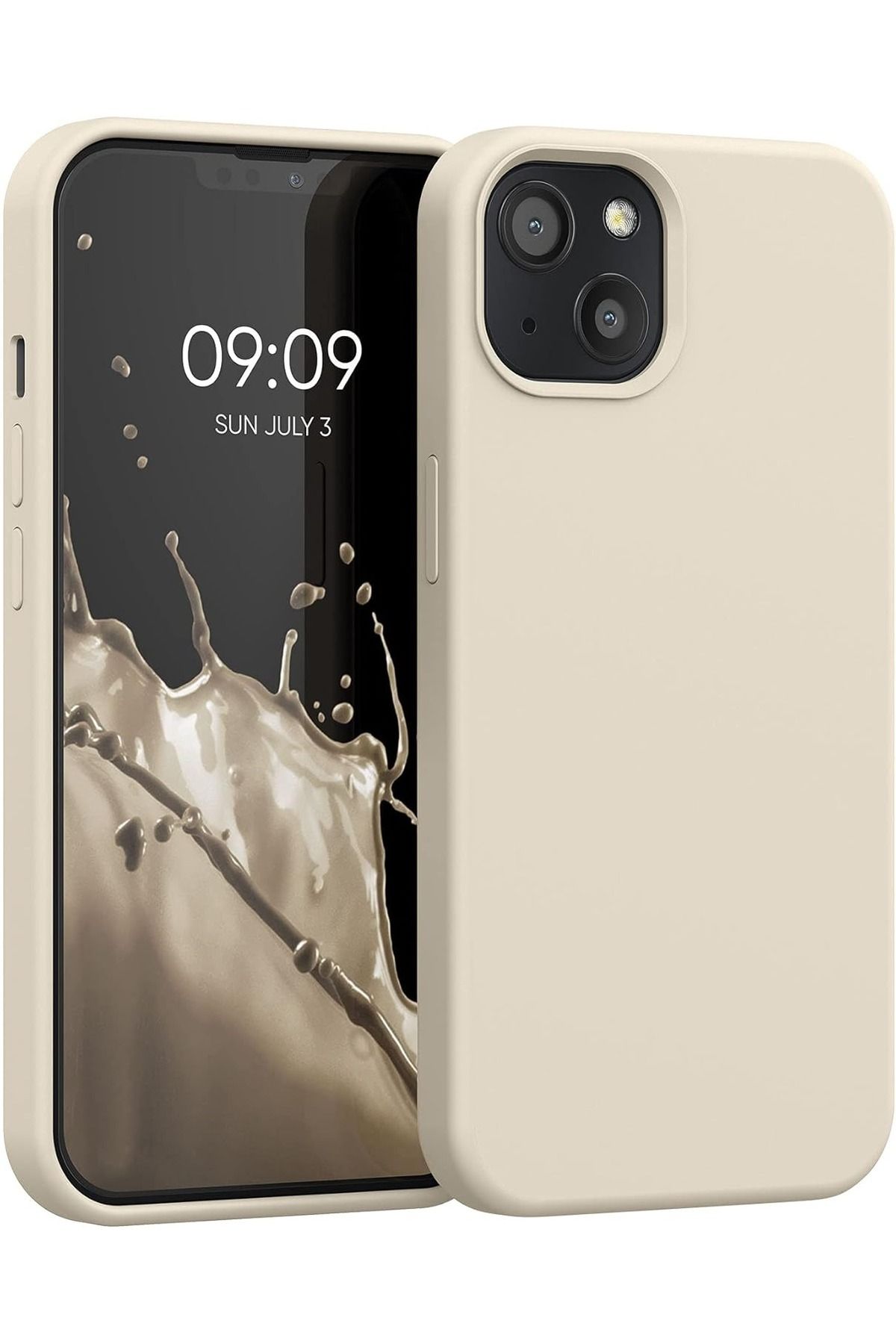 Generic-Silicone Case Cover Compatible with iPhone 13 6.1 inch , Ultra Slim Fit with Full Body Protection 1