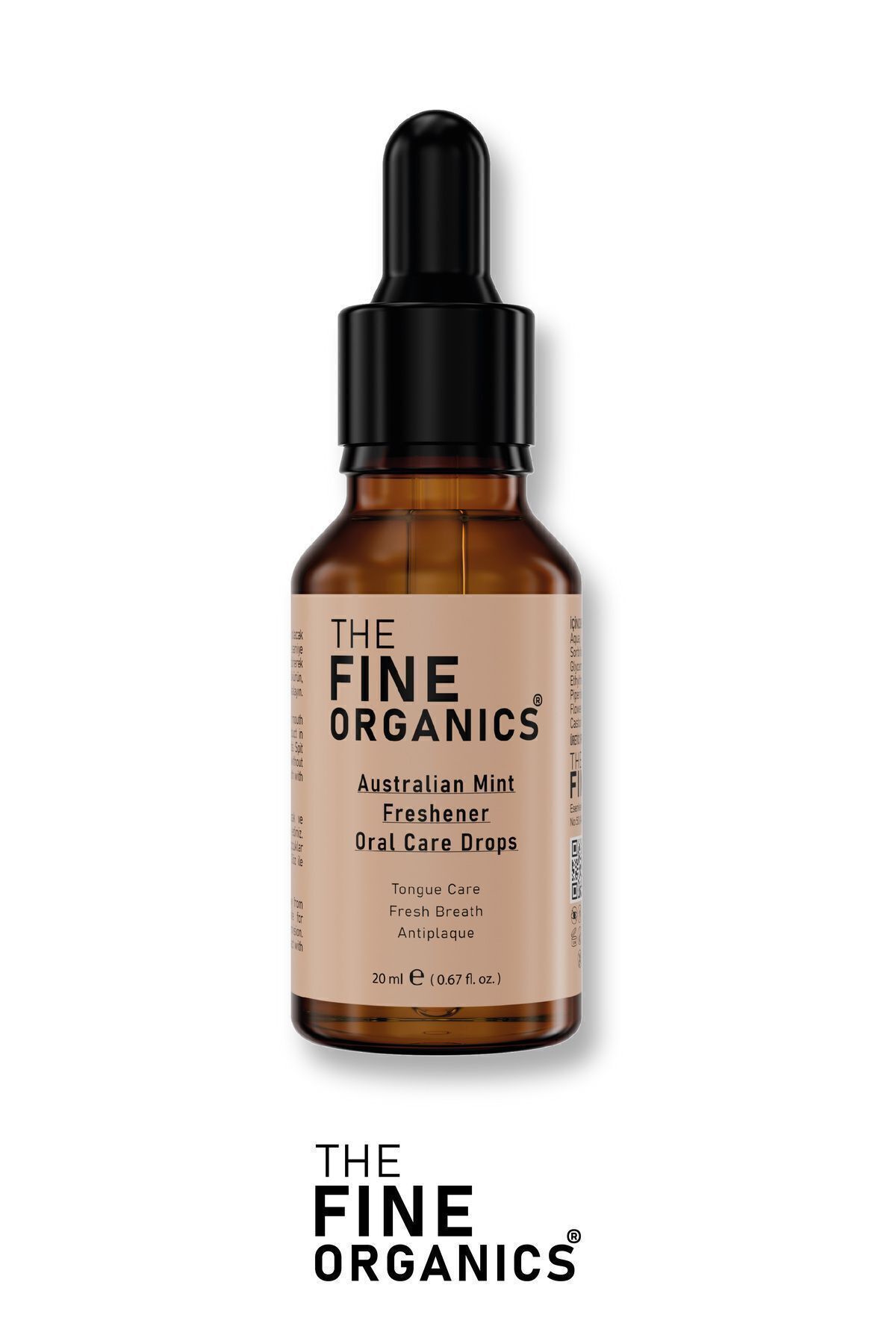 دهان شویه قطره مراقبت از و دندان ضروری نعناع استرالیایی 20 میل THE FINE ORGANICS