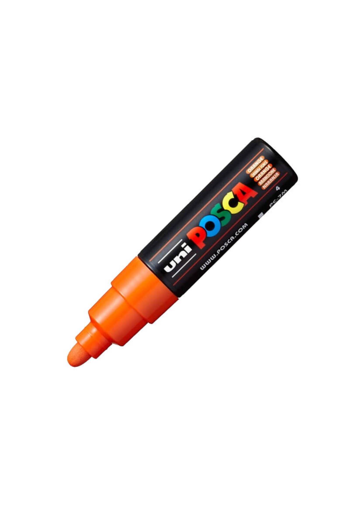 POSCA Marker Cu Vopsea Pc-7m 4,5-5,5 Mm - Portocaliu - One Size