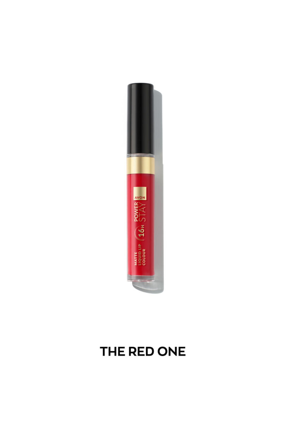 AVON-Power Stay Matte Liquid Lip Colour The Red One 1