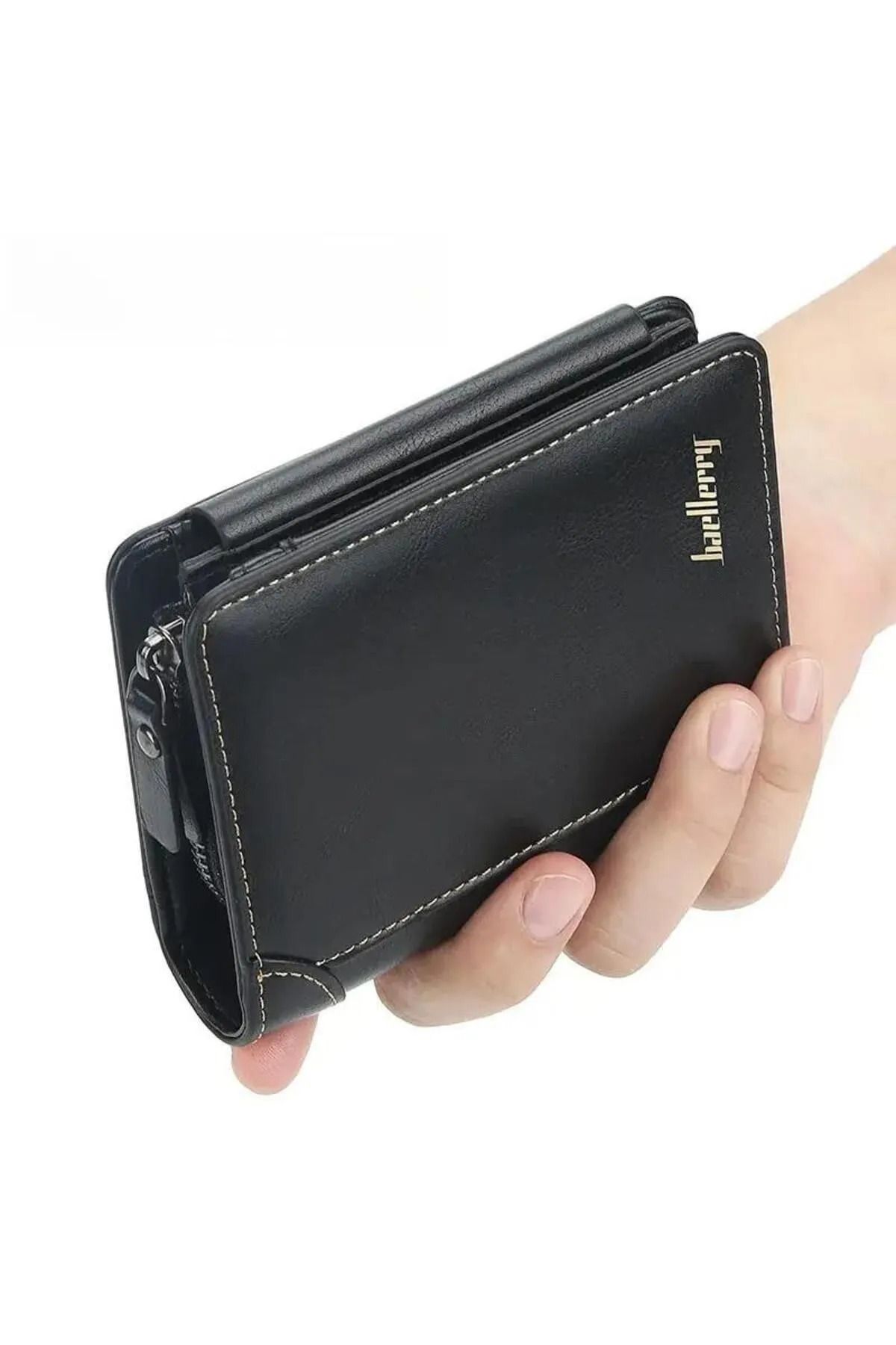 کیف پول مردانه کارت وگان چند کارتن کوتاه baellerry